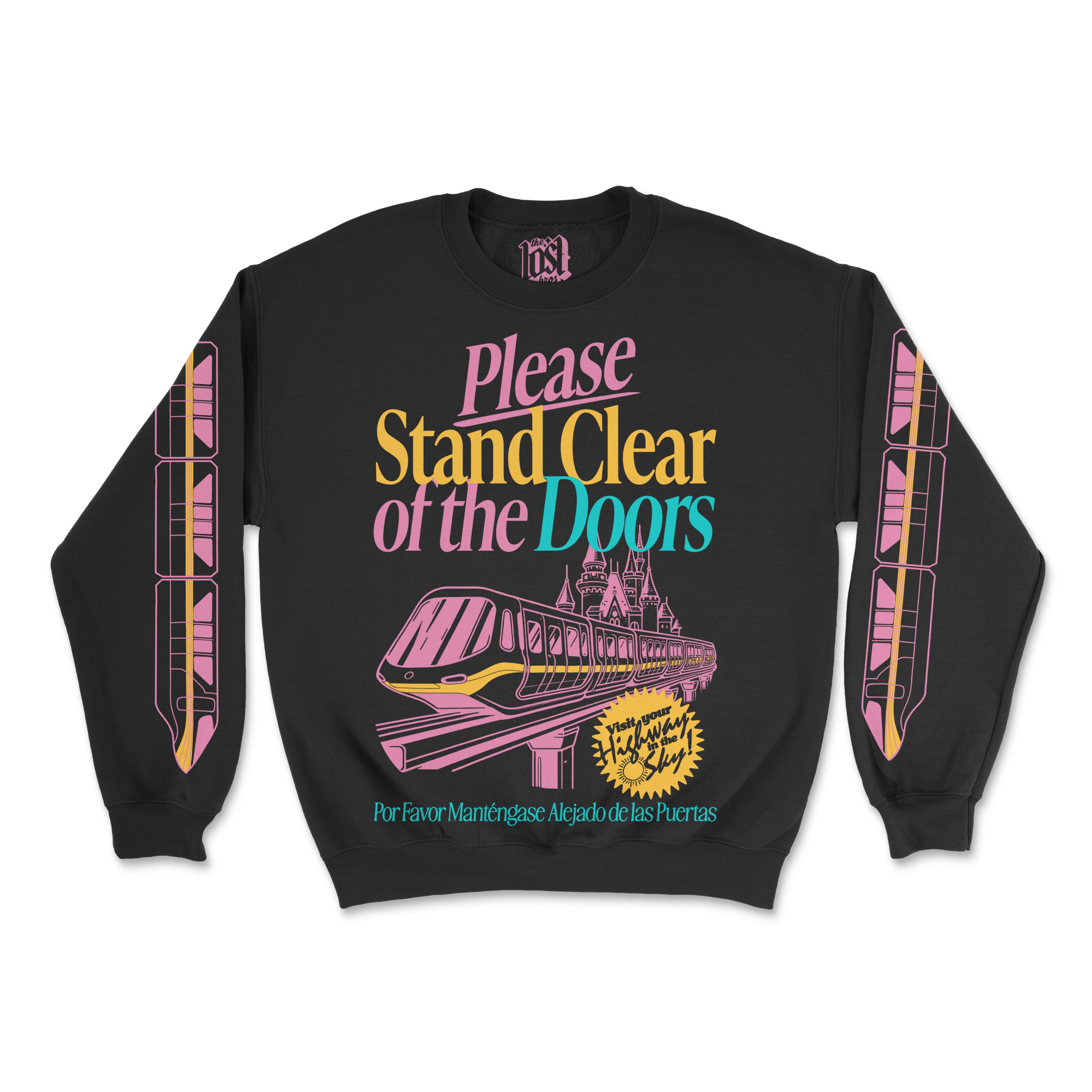Please Stand Clear Sweatshirt - The Lost Bros