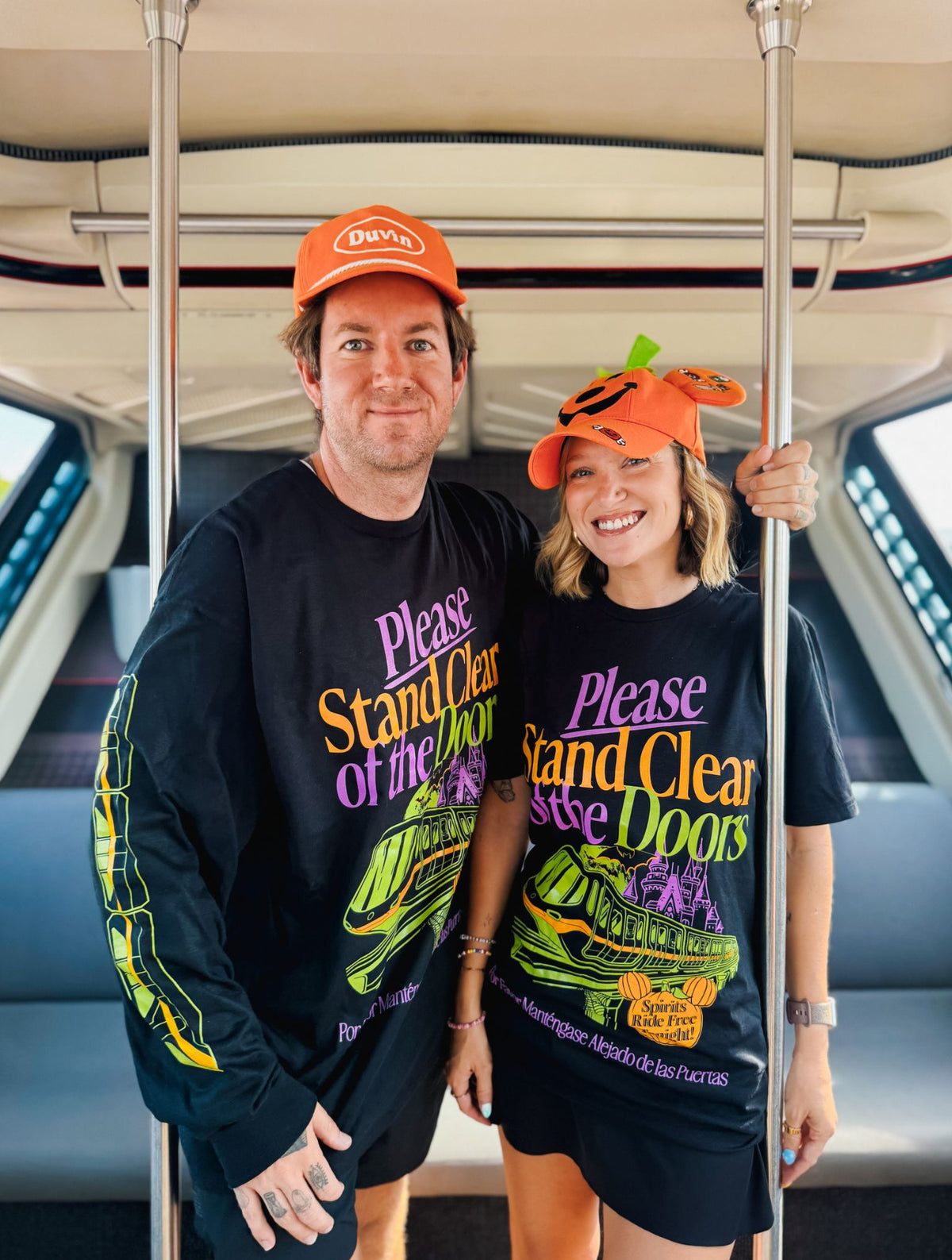 Please Stand Clear Long Sleeve Tee - Halloween Variant