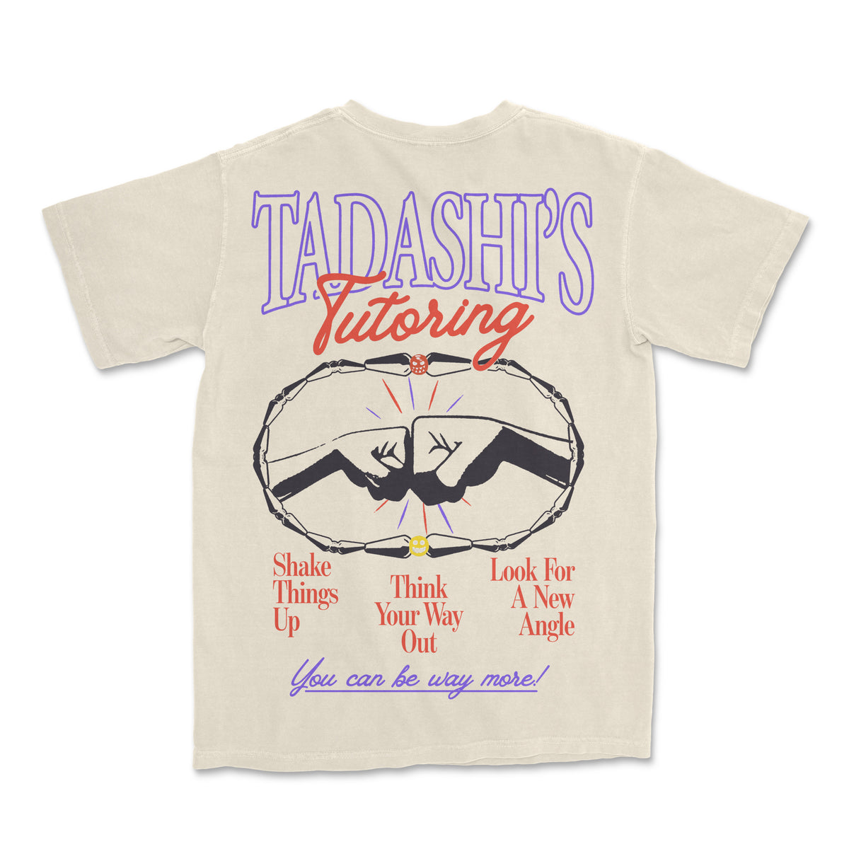 Tadashi&#39;s Tutoring Tee - Ivory