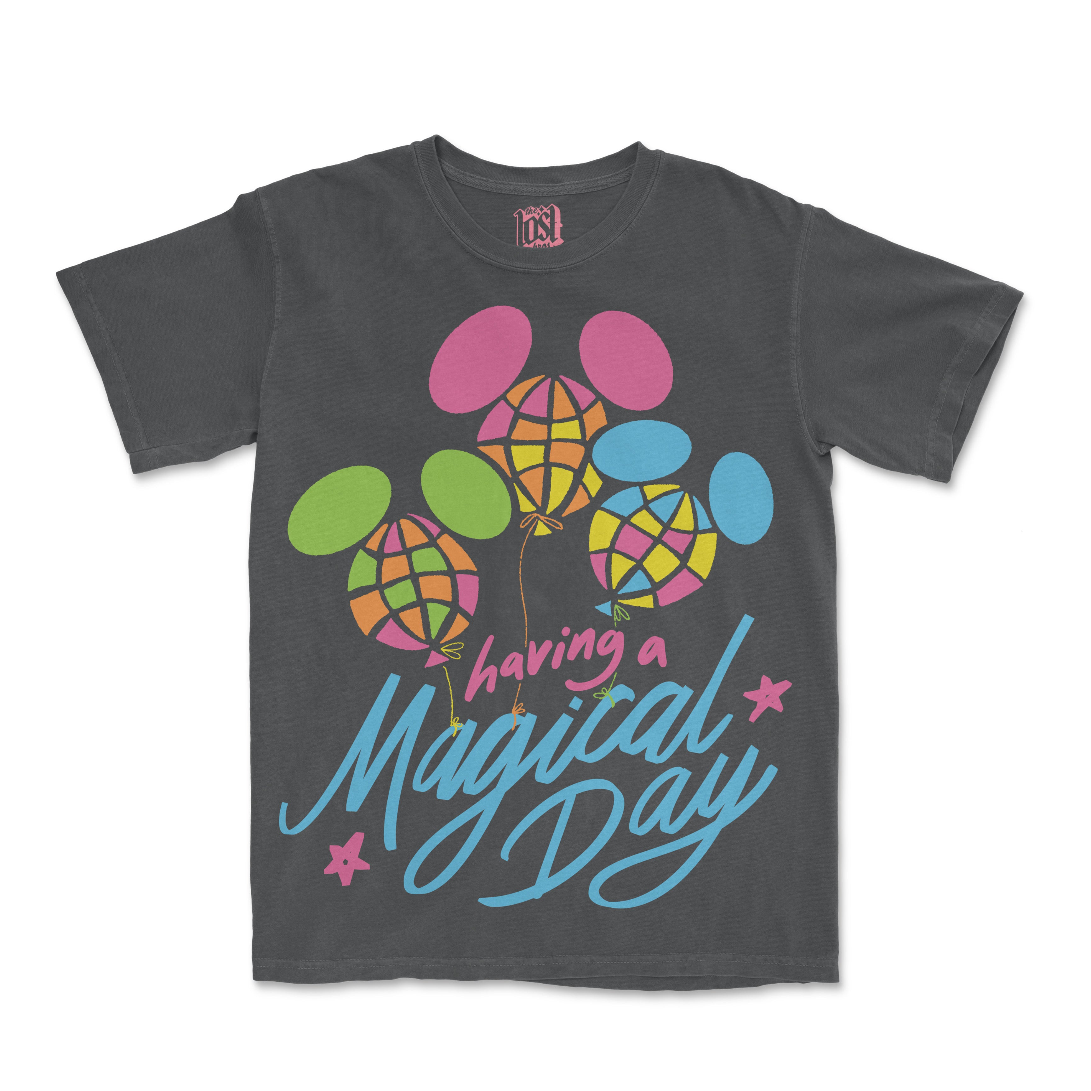 Neon Checkered Balloon Tee