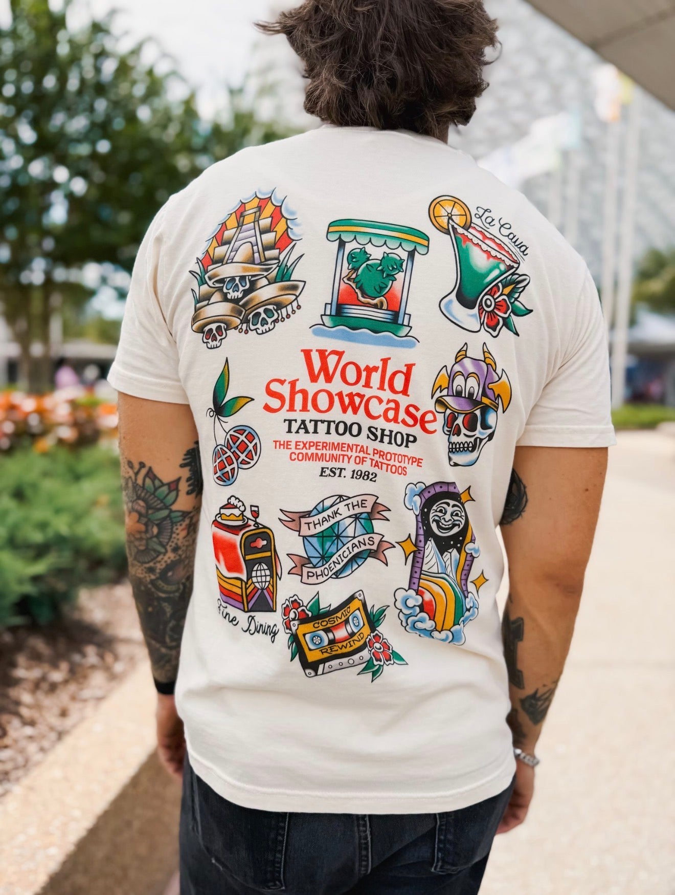 World Showcase Tattoo Shop Tee