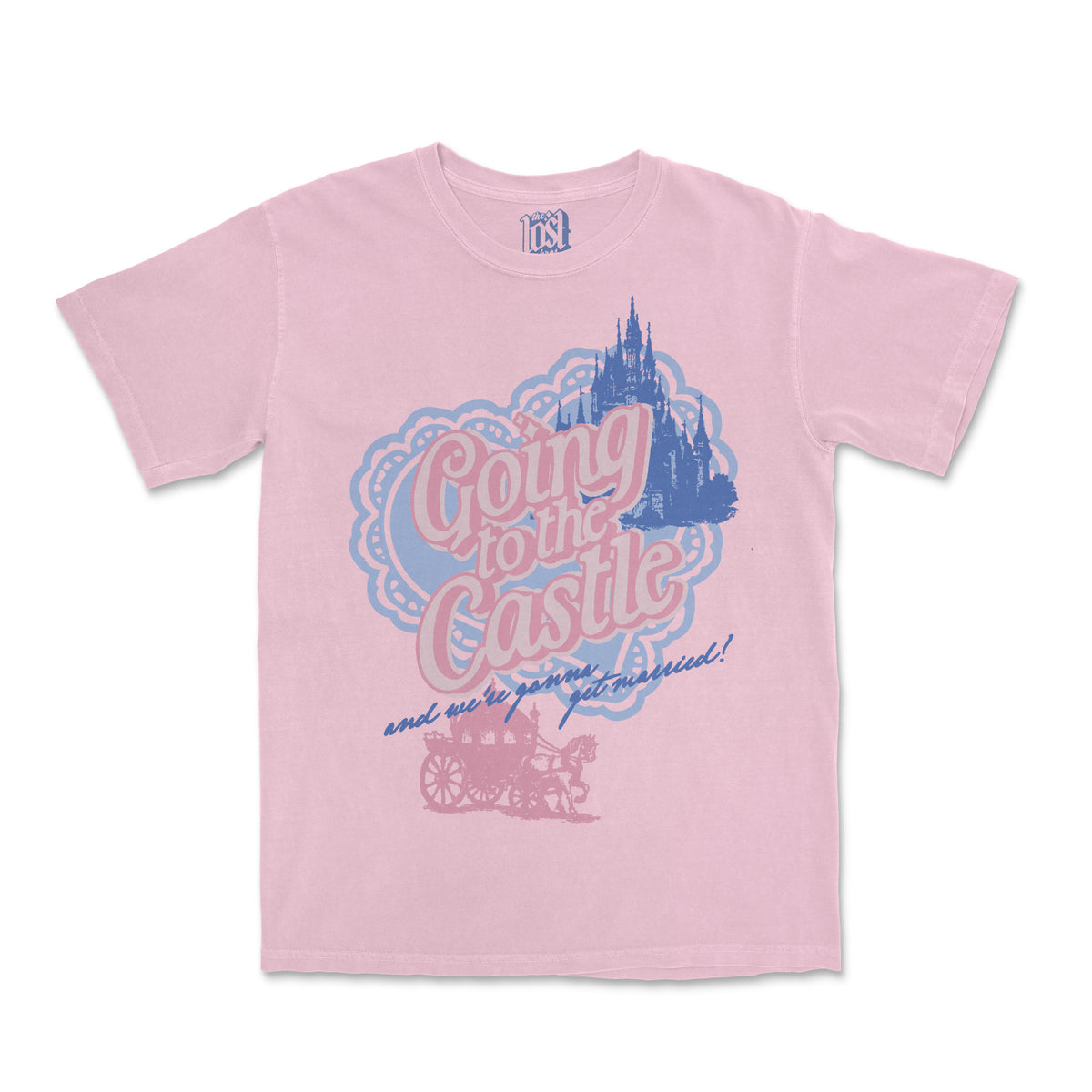 Going to the Castle Tee - Pink