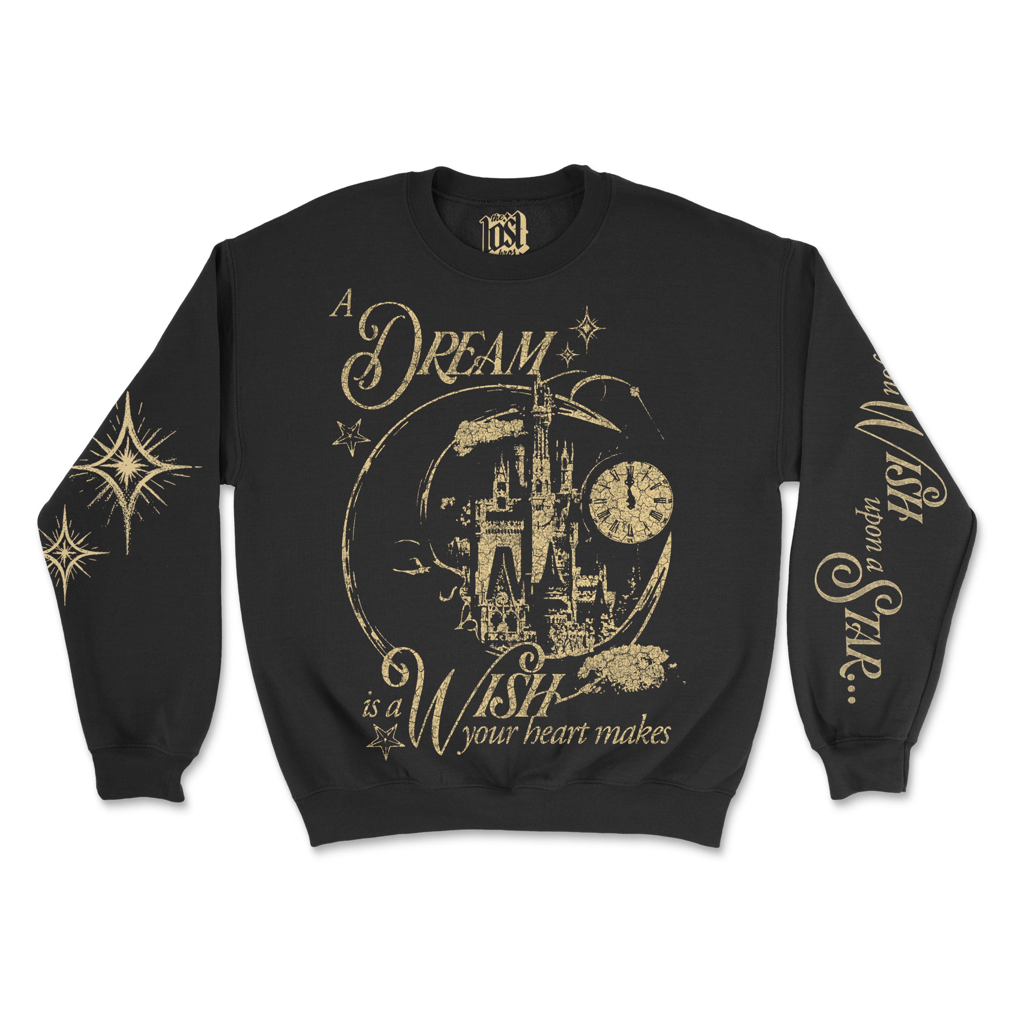 トップス lost in a dream sweat A Dream Is A Wish Sweatshirt - The Lost Bros