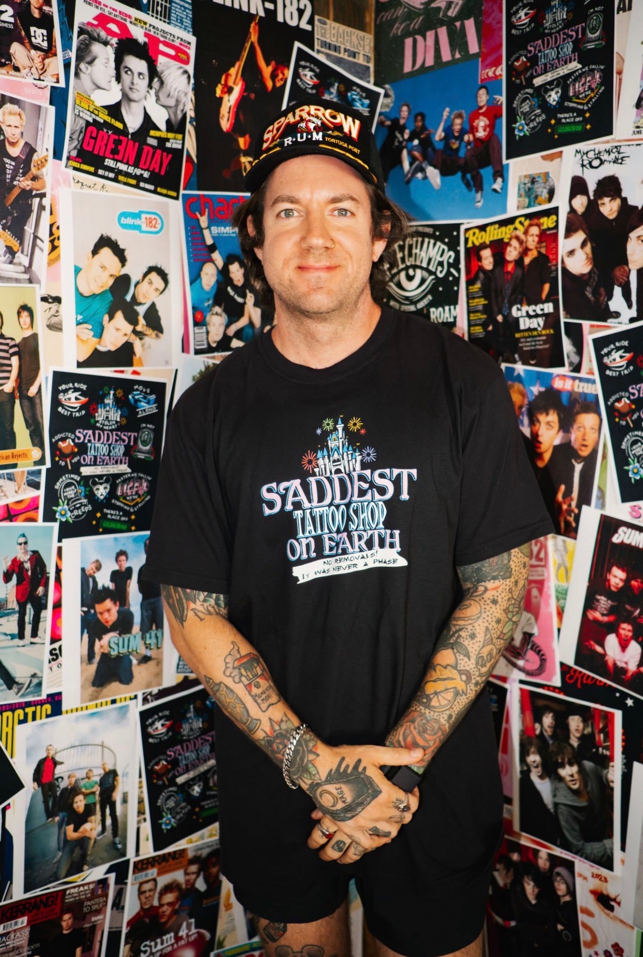 Saddest Place Tattoo Shop Tee