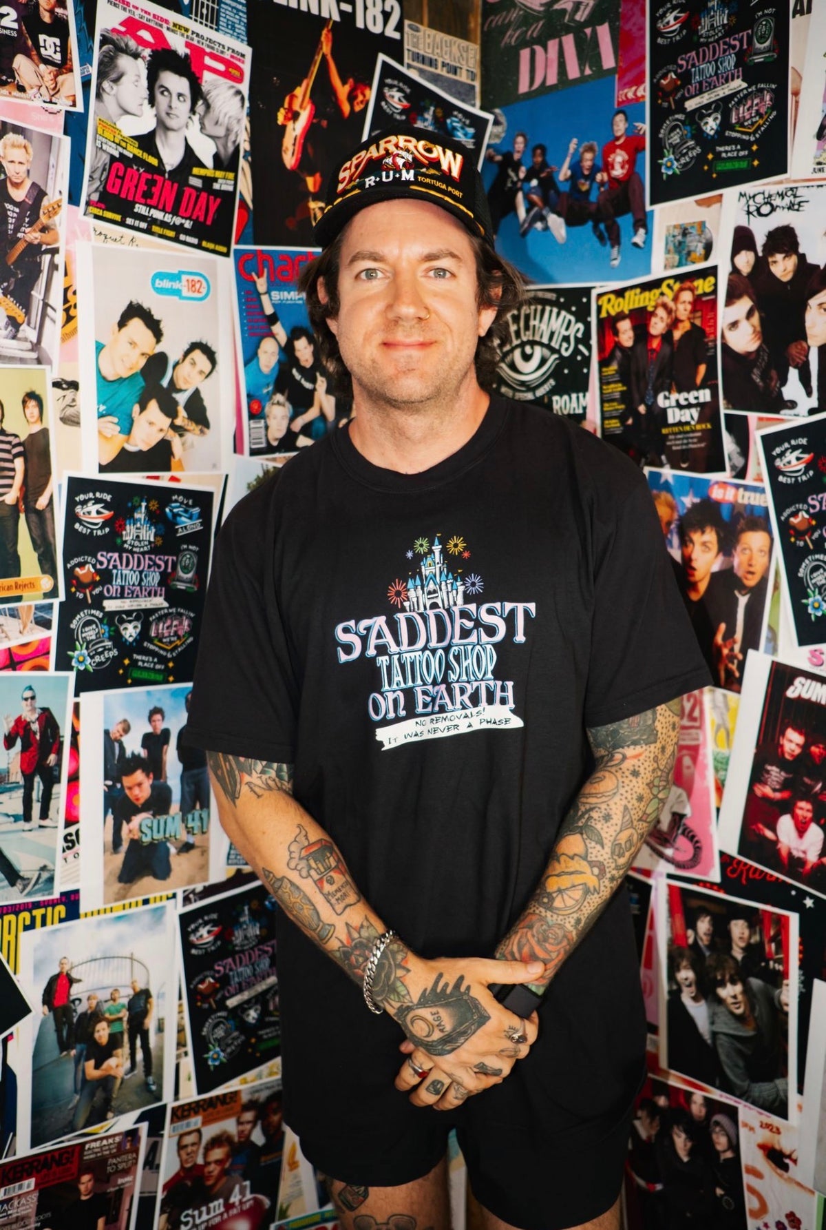 Saddest Place Tattoo Shop Tee