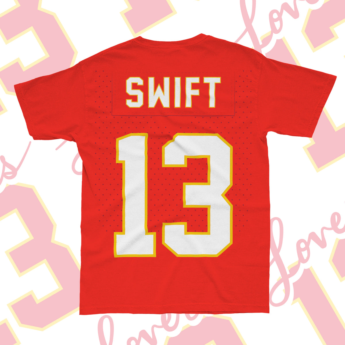 Lovers Jersey Tee - Red