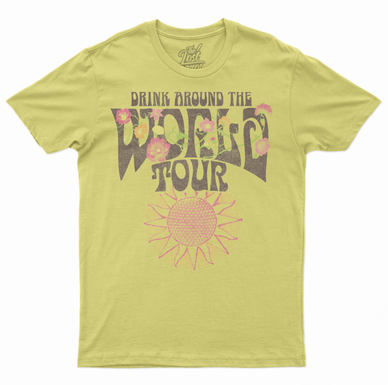 the lost bros Drink Around the World Tour - Flower Fest - Yellow
