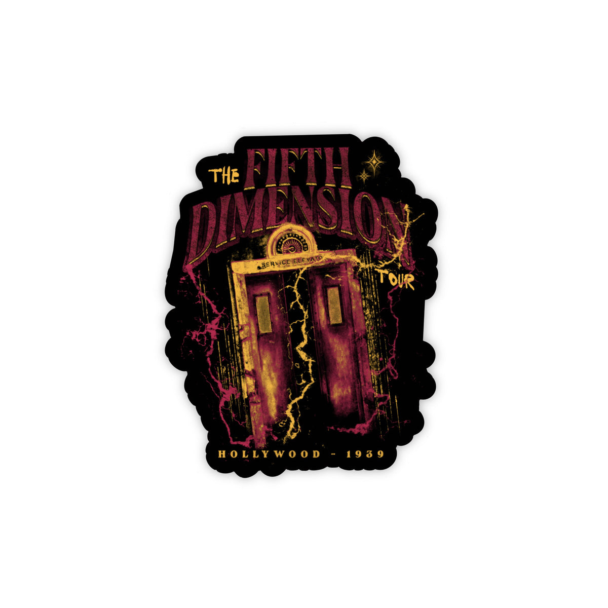 The Fifth Dimension Tour Sticker