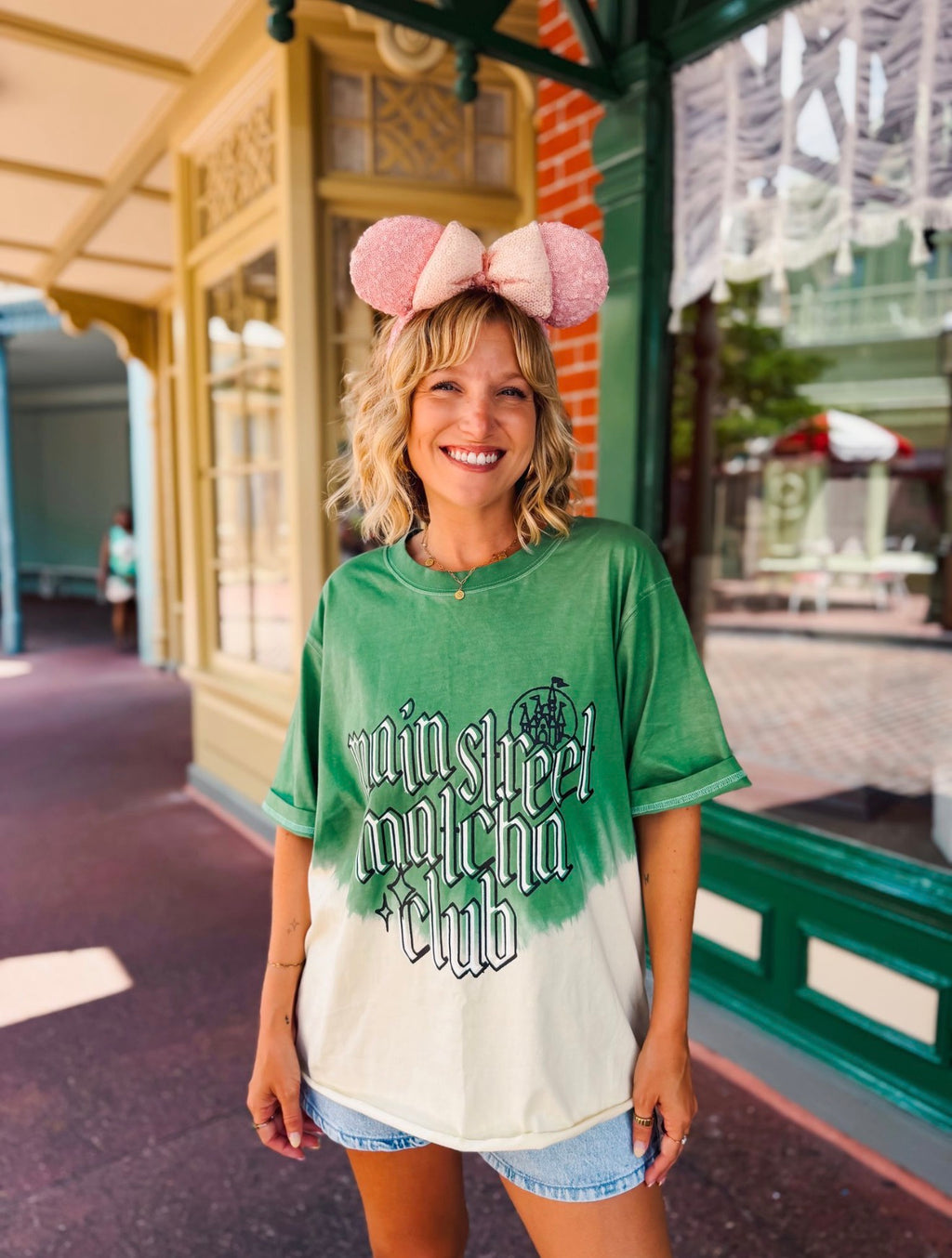 Main Street Matcha Club Tee