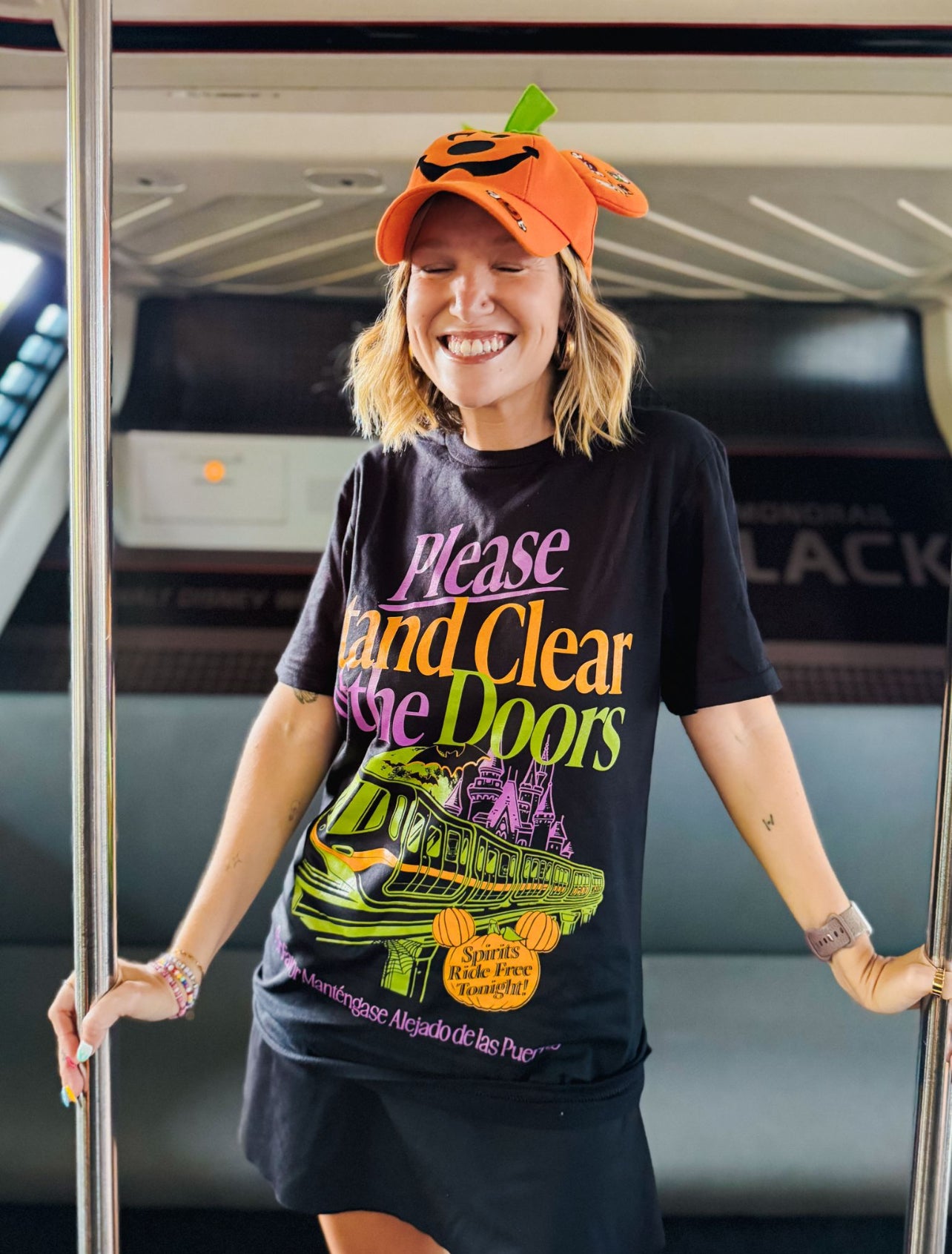 Please Stand Clear Tee - Halloween Variant