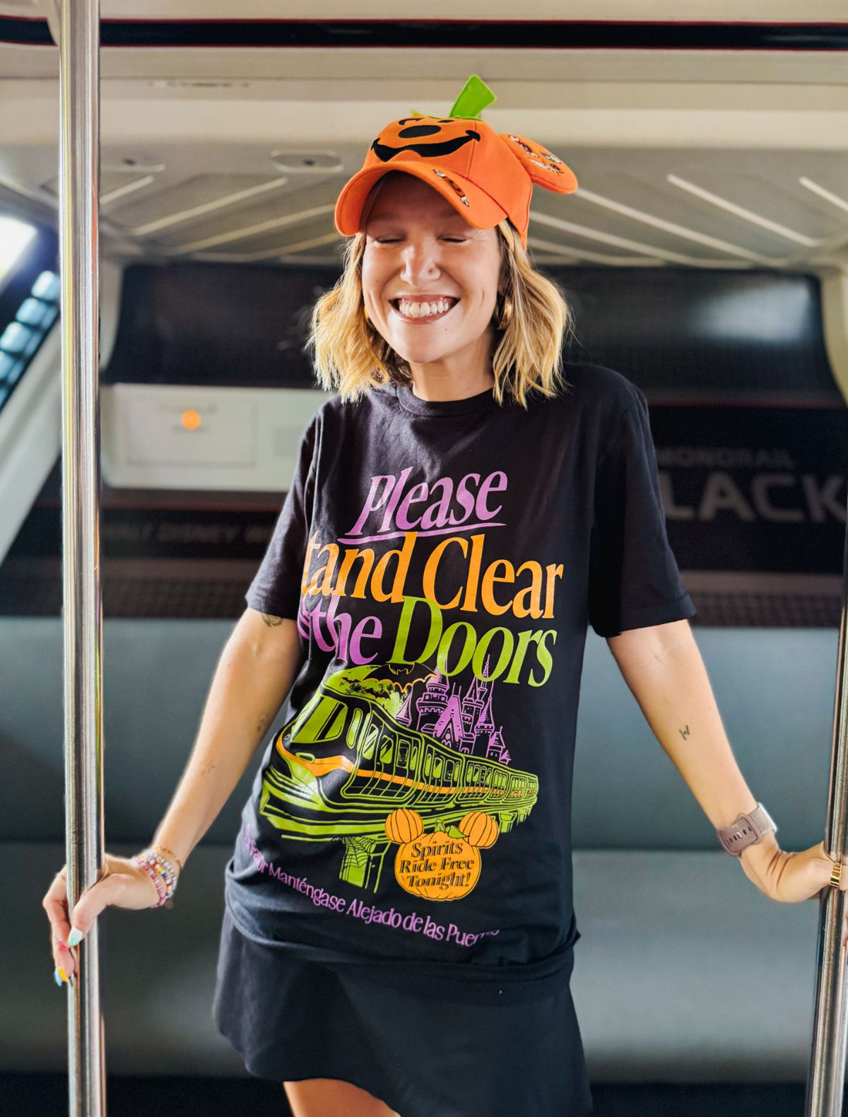 Please Stand Clear Tee - Halloween Variant
