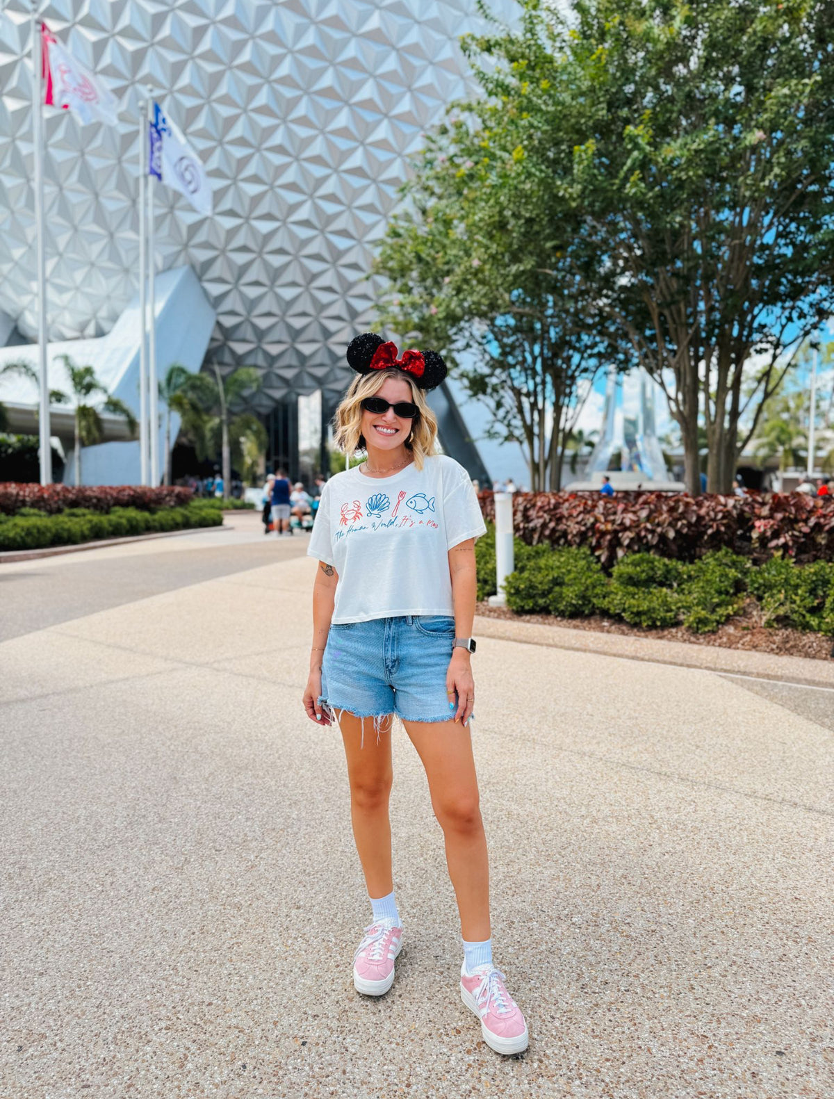 It’s A Mess Crop Tee