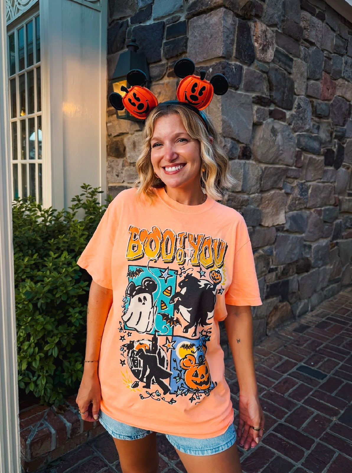 Boo To You Tee - Lantern Orange Variant - The Lost Bros