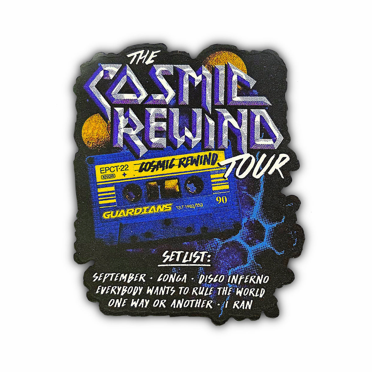 Cosmic Rewind Sticker