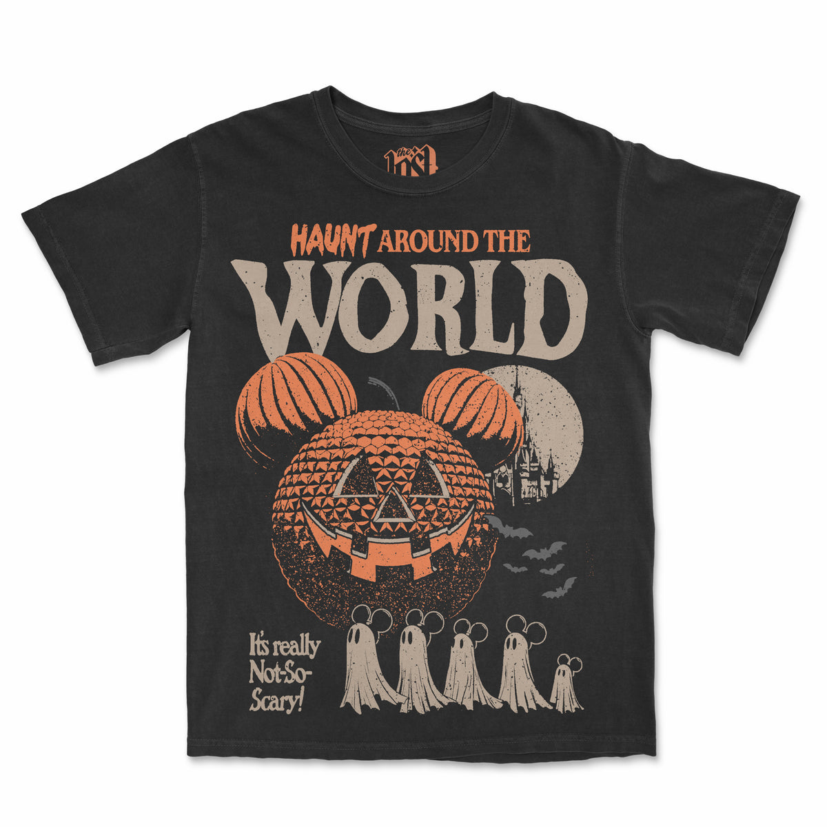 Haunt Around the World Tee - Black