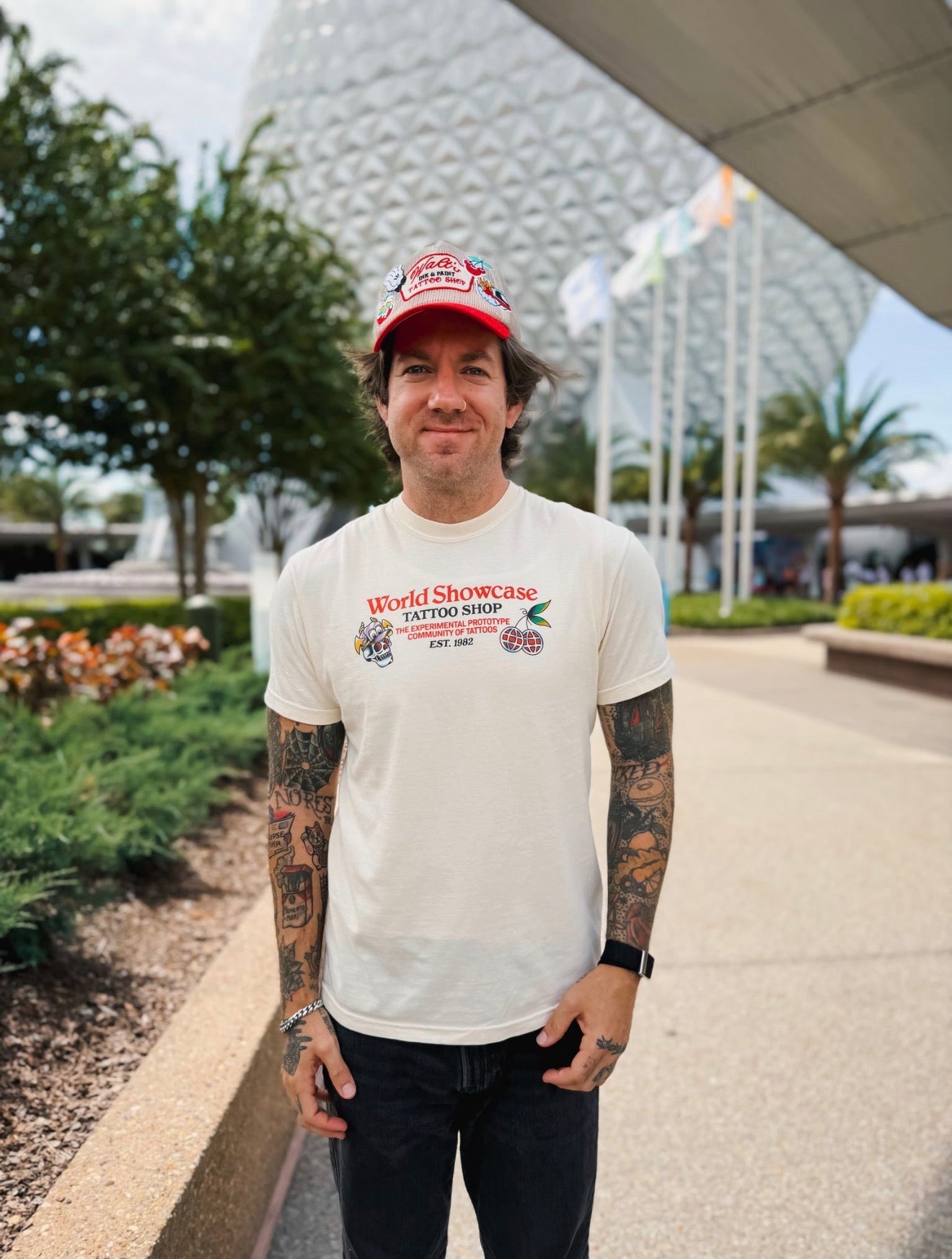 World Showcase Tattoo Shop Tee