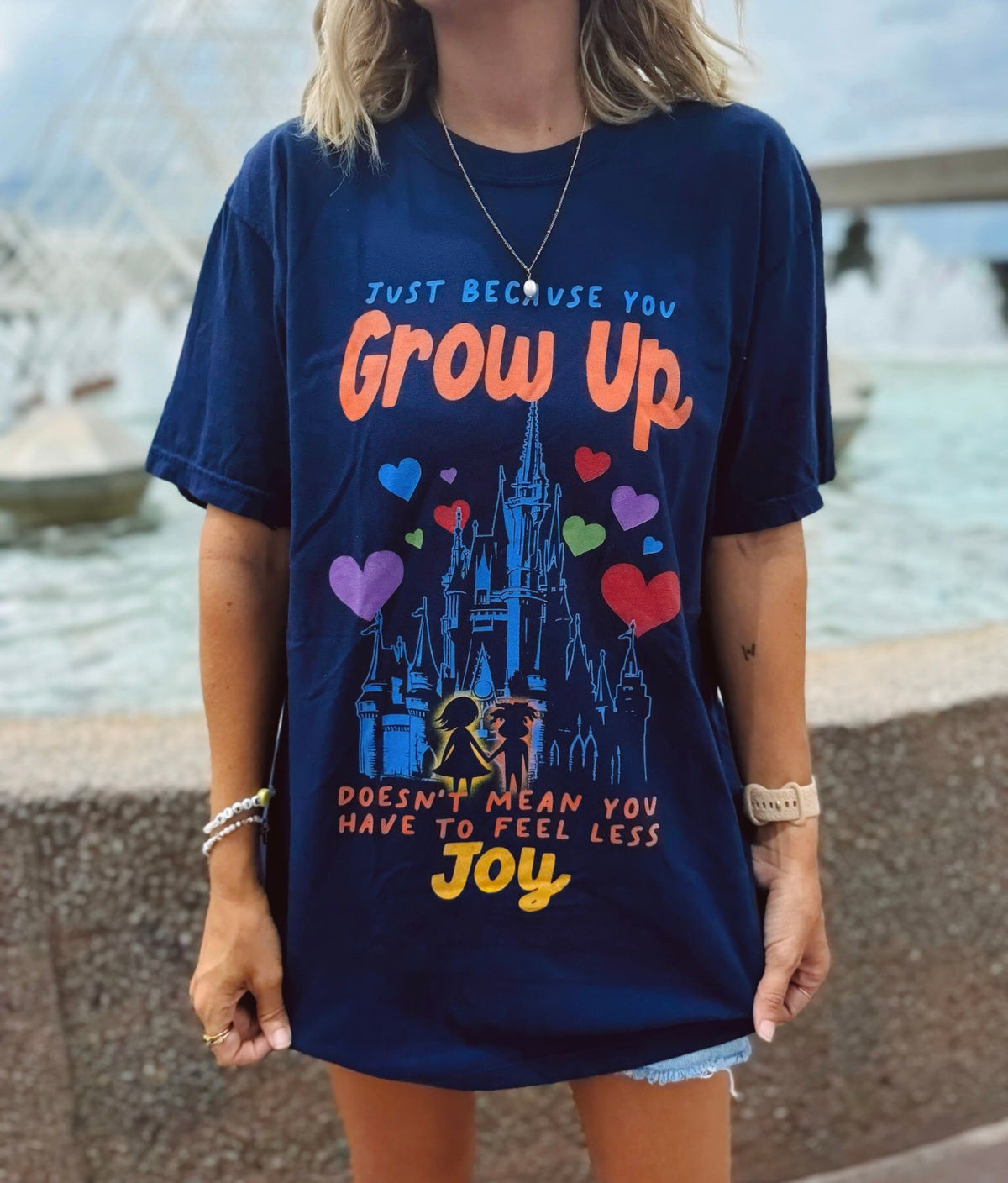 Just Because You Grow Up Tee