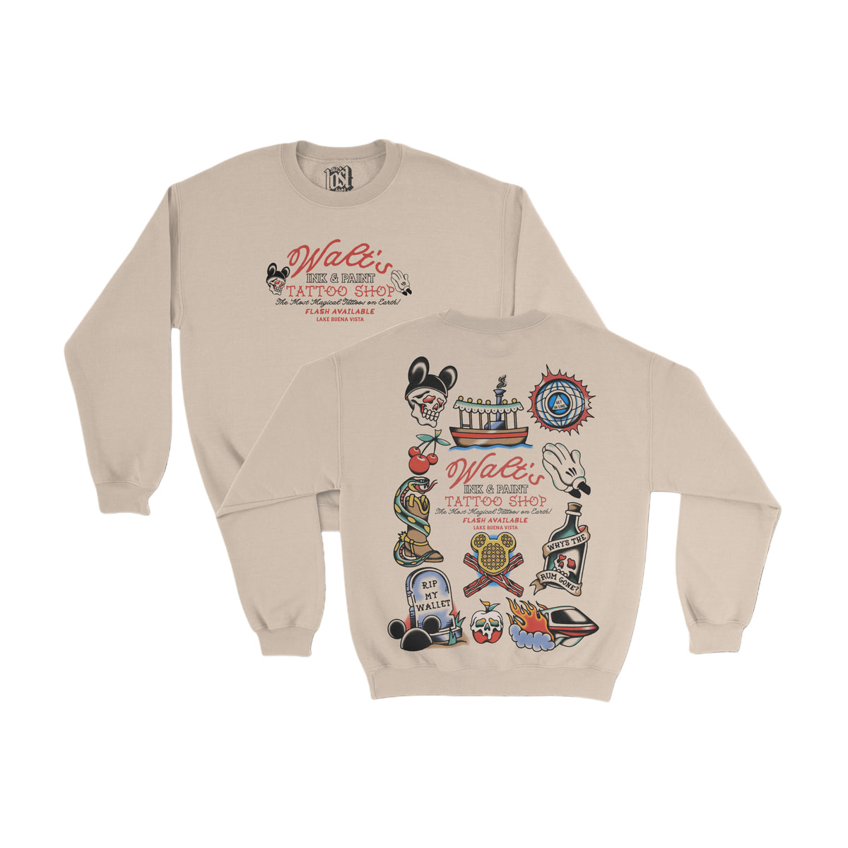 Walt’s Tattoo Shop Sweatshirt