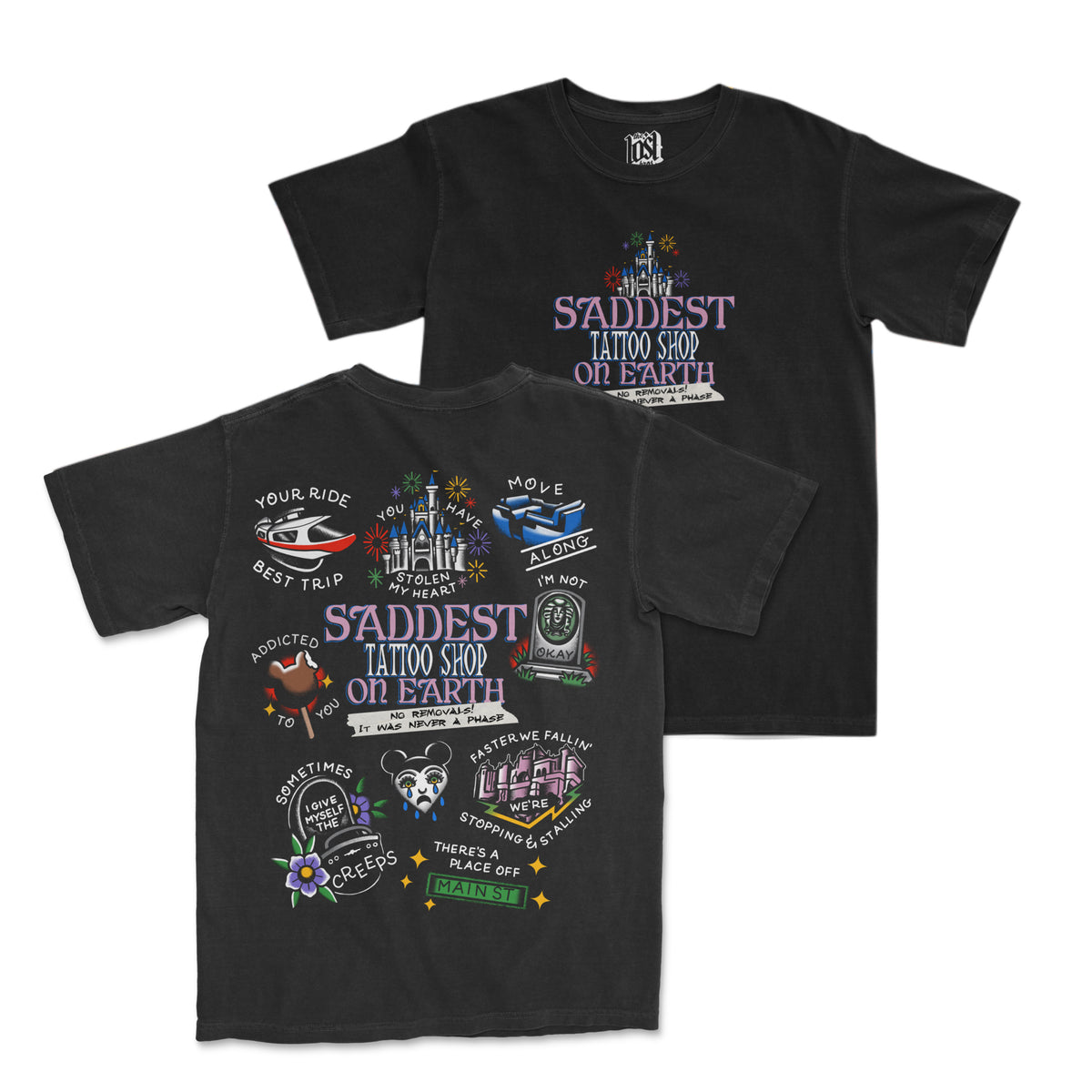 Saddest Place Tattoo Shop Tee