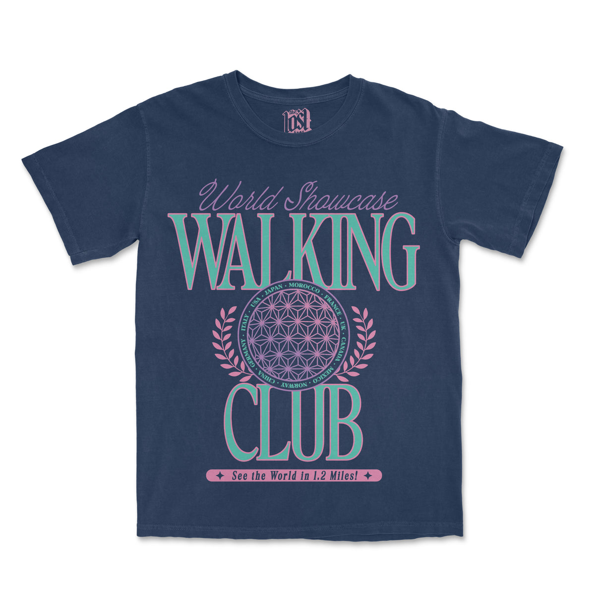 World Showcase Walking Club Tee