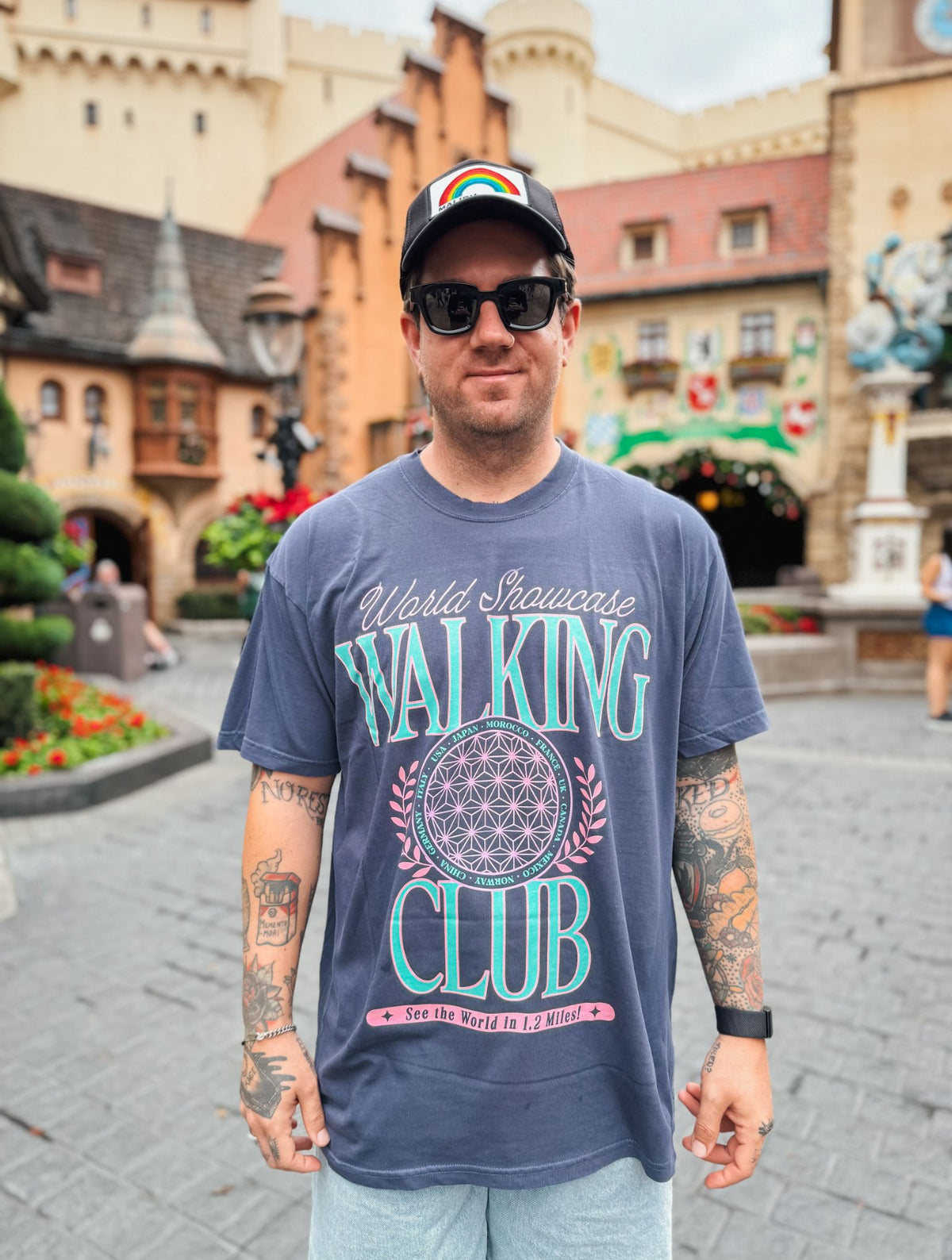 World Showcase Walking Club Tee