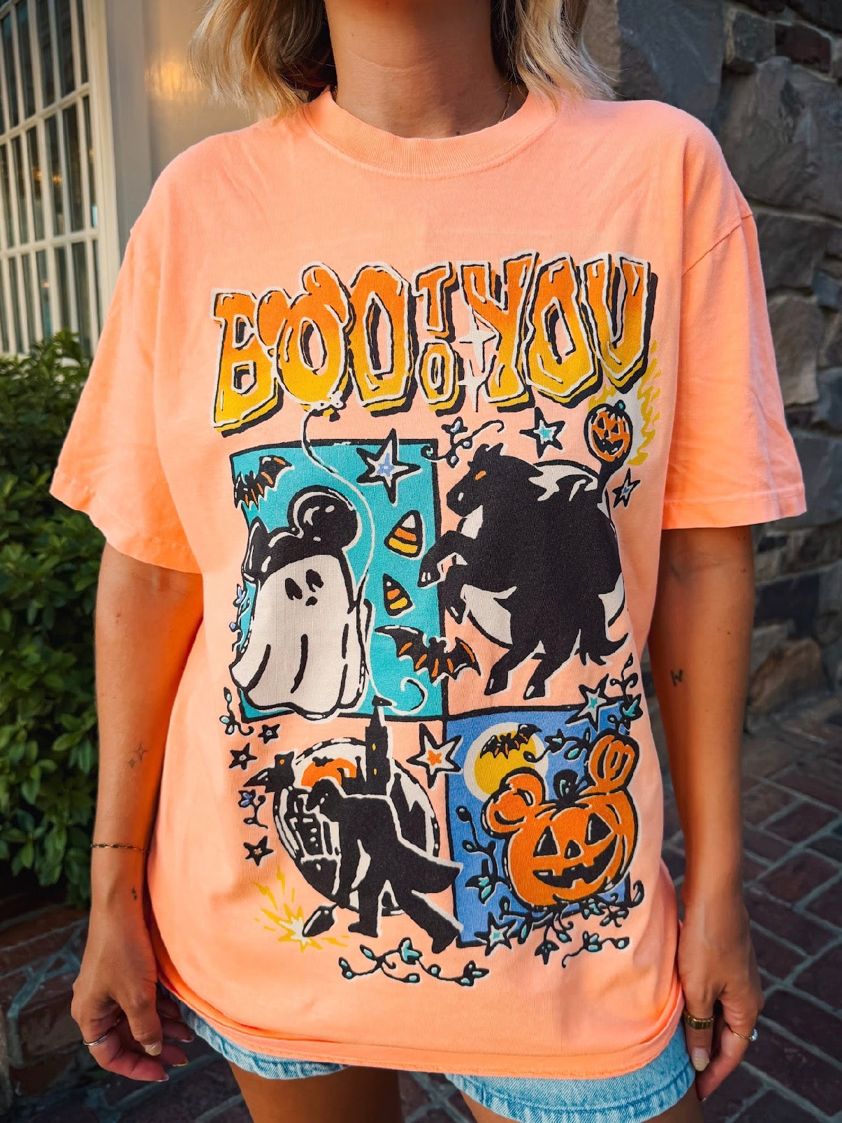 Boo To You Tee - Lantern Orange Variant - The Lost Bros