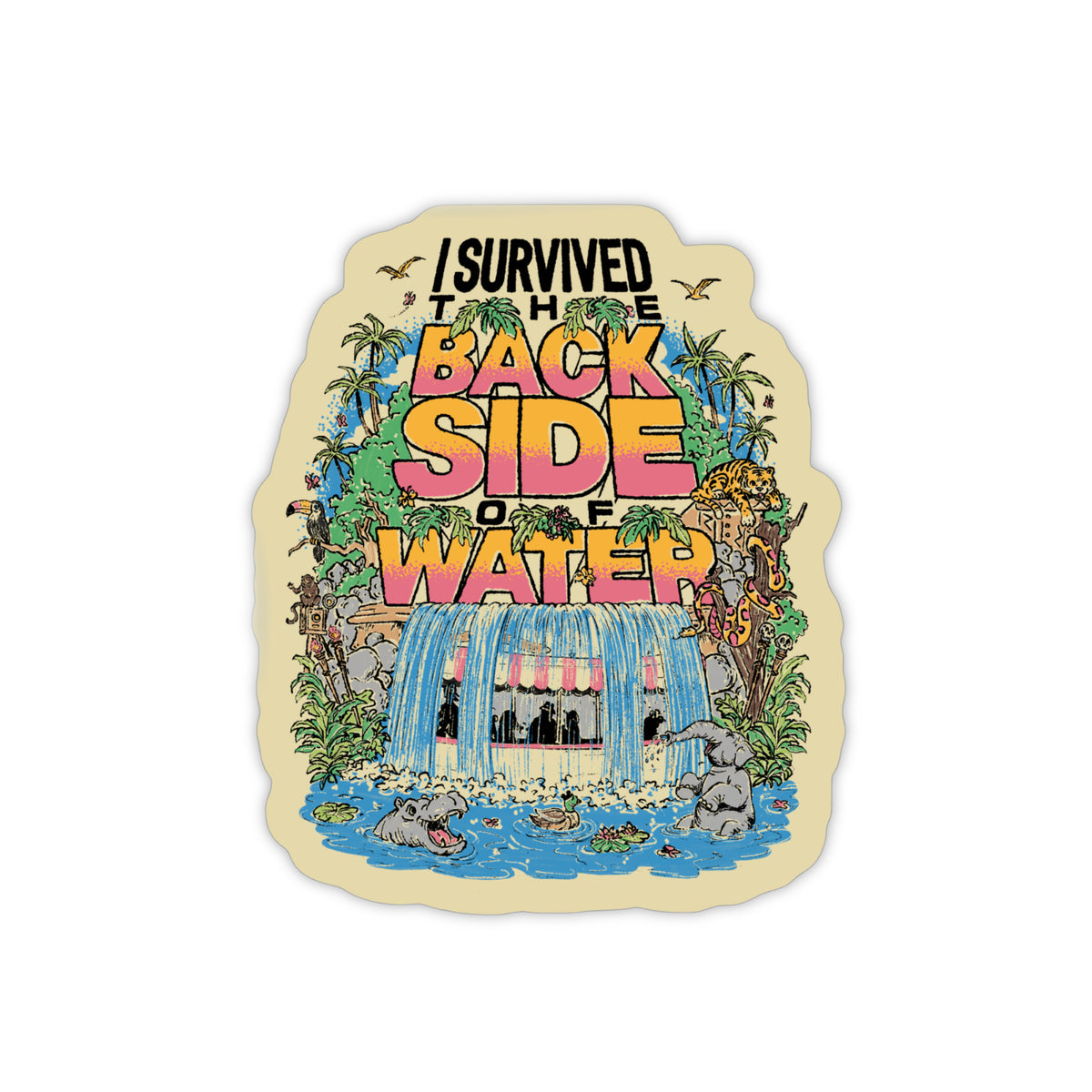 I Survived The 8th Wonder Of The World Sticker