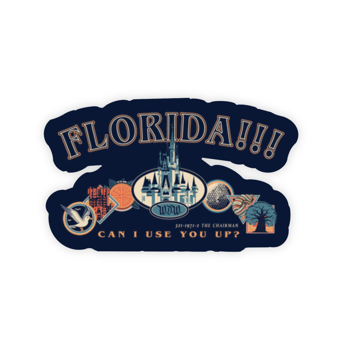 Take Me To Florida Sticker