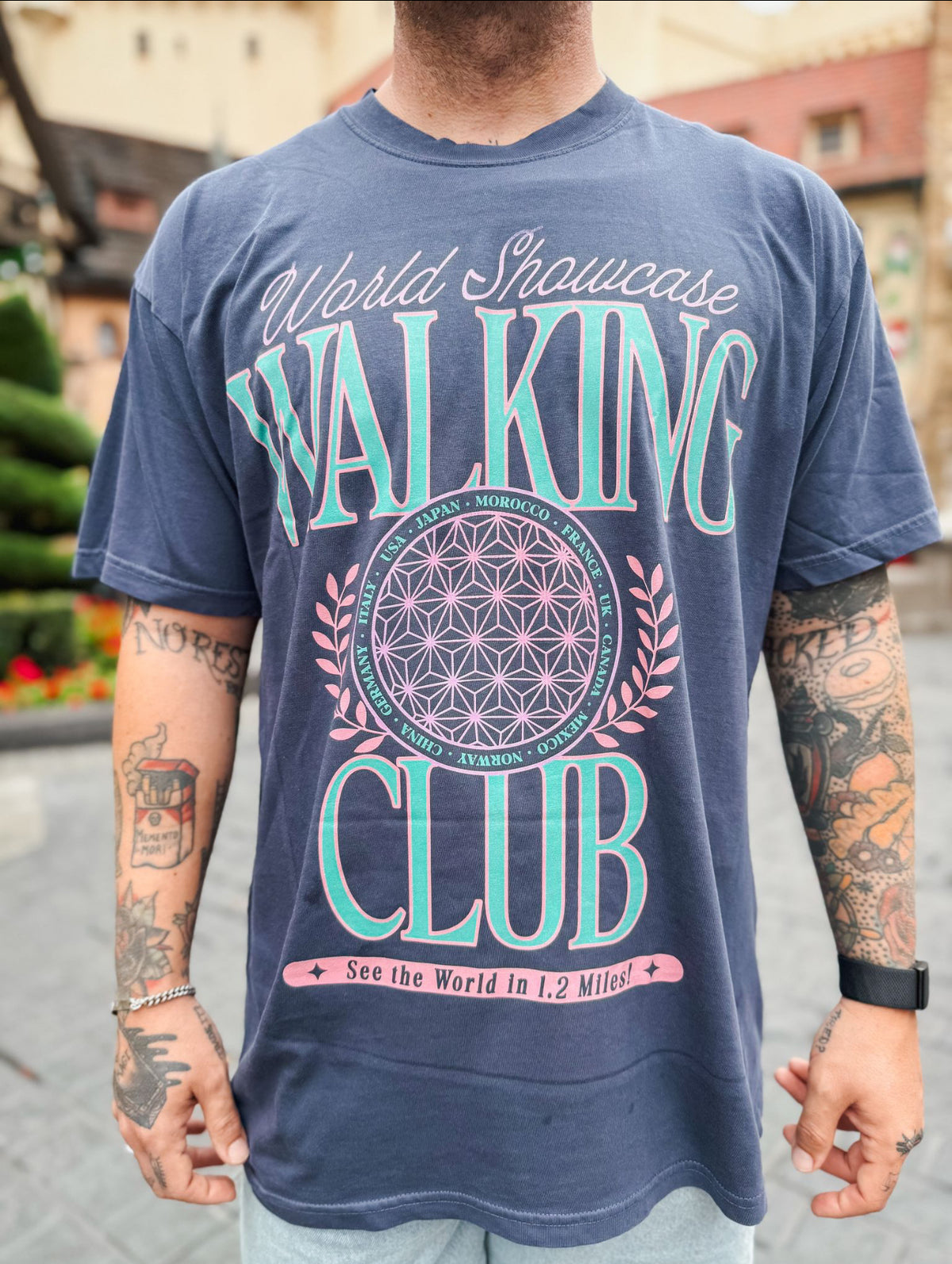 World Showcase Walking Club Tee