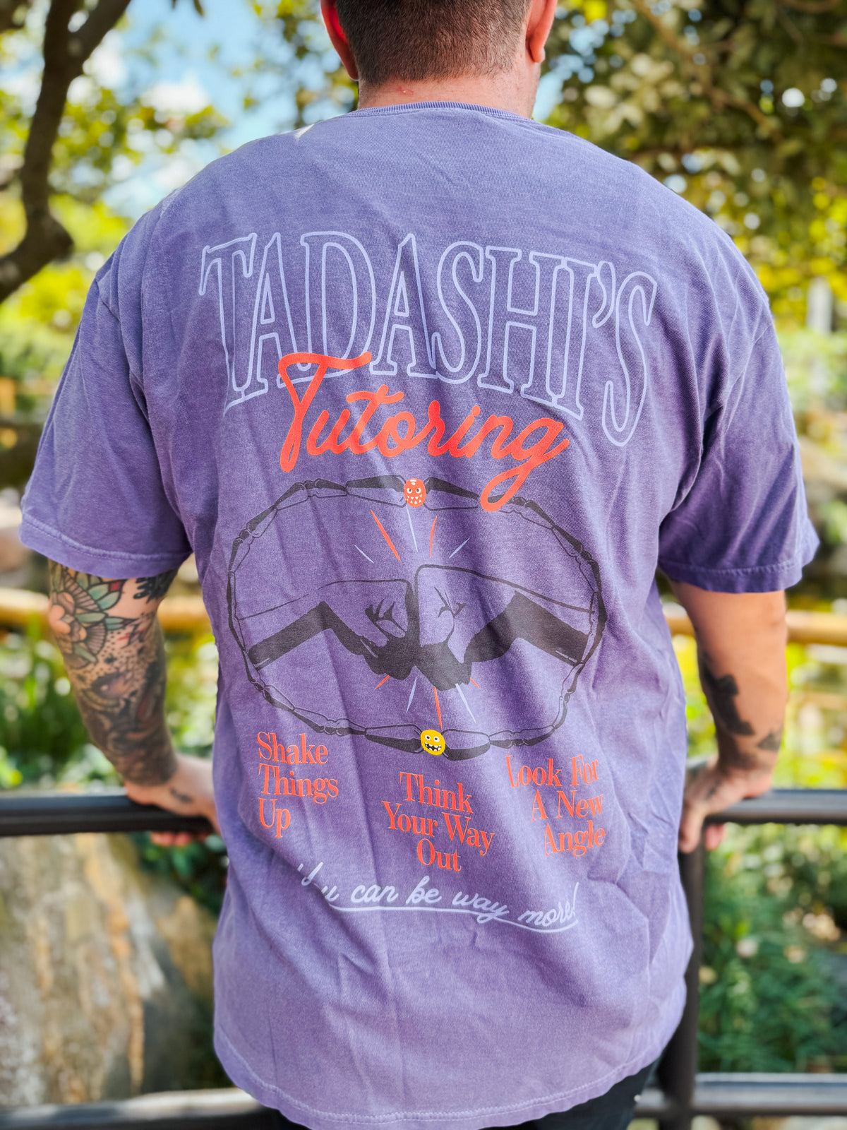 Tadashi&#39;s Tutoring Tee - Purple