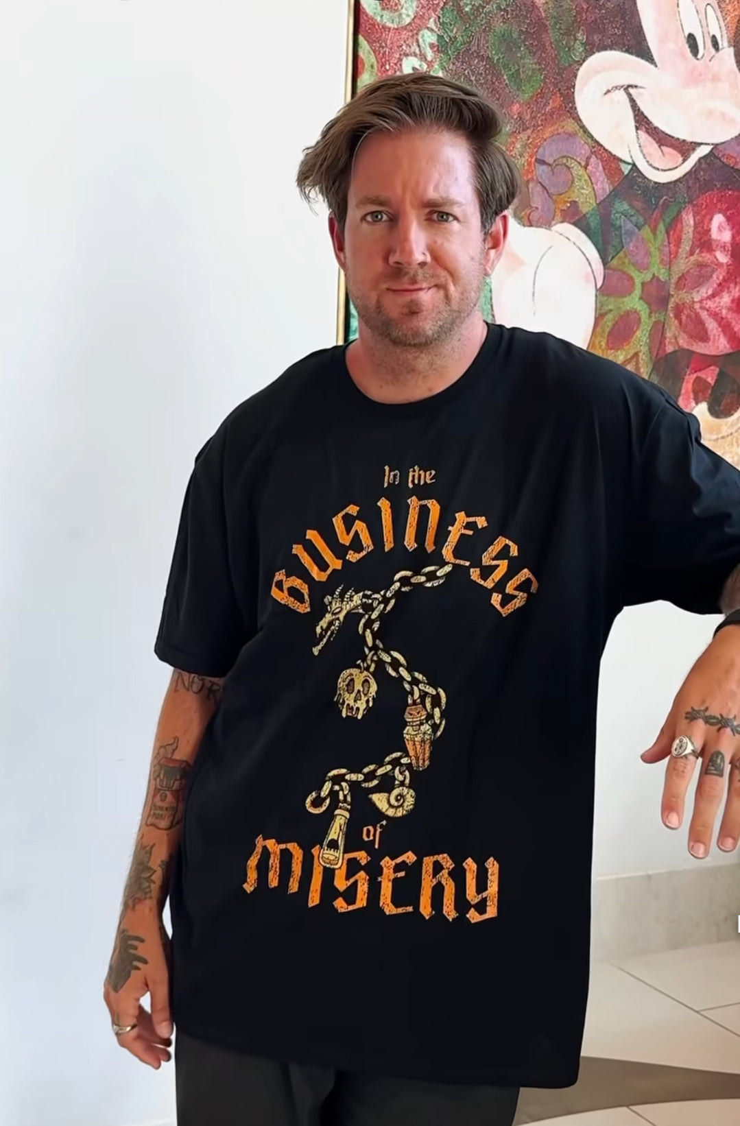 In the Business of Misery Tee