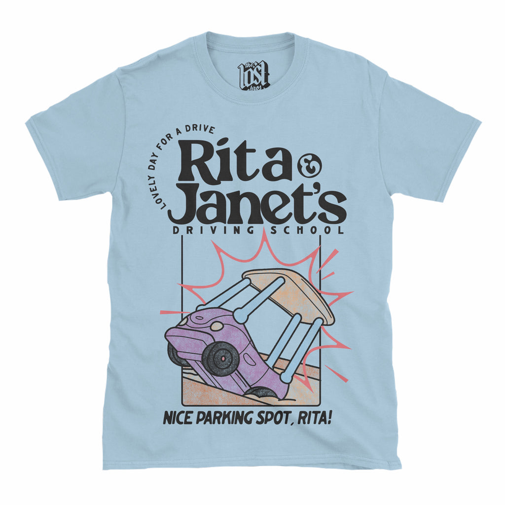 Rita & Janet's Driving School Tee