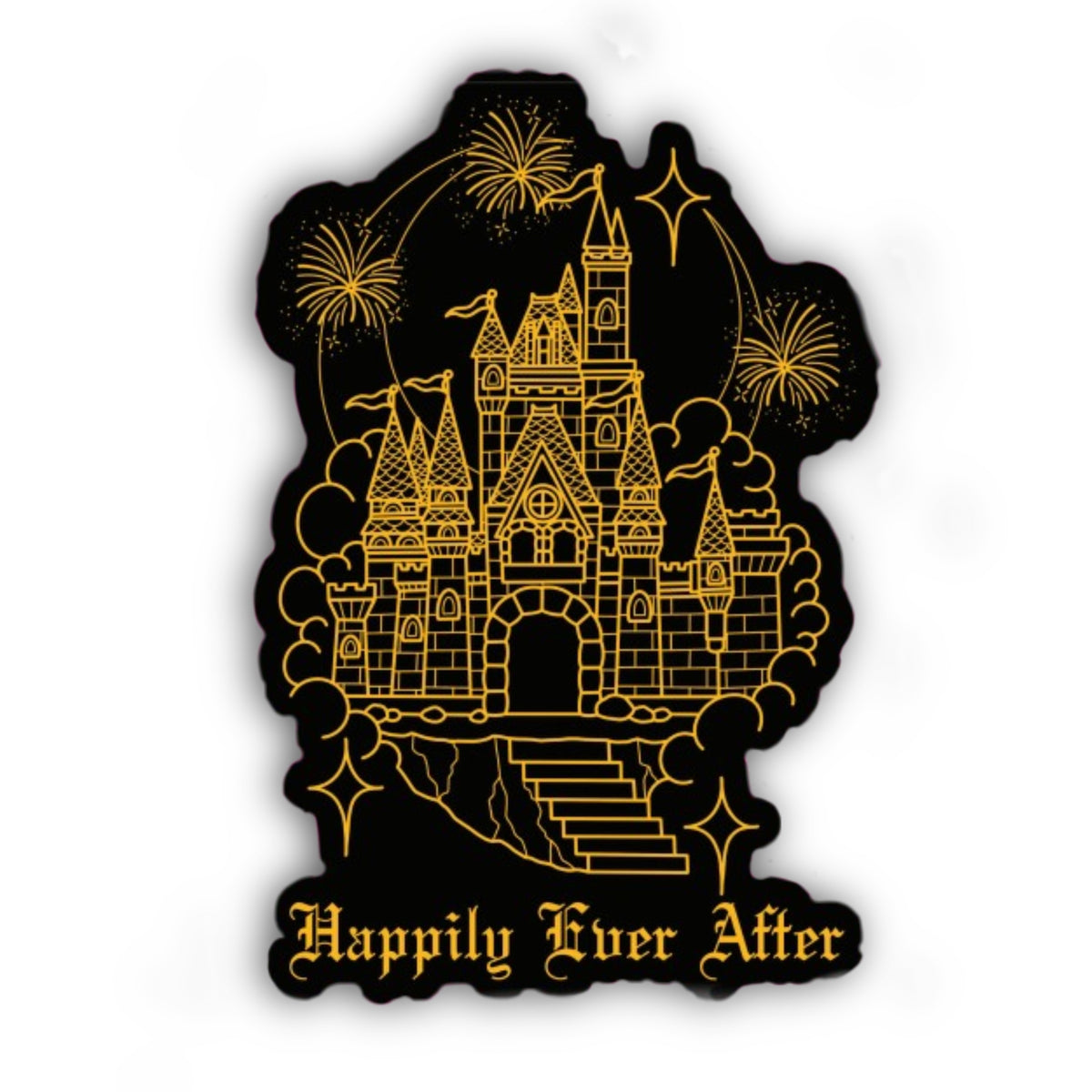 Golden Castle Sticker