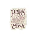 Pixie Dust And Smut Sticker - Books & Flowers Variant