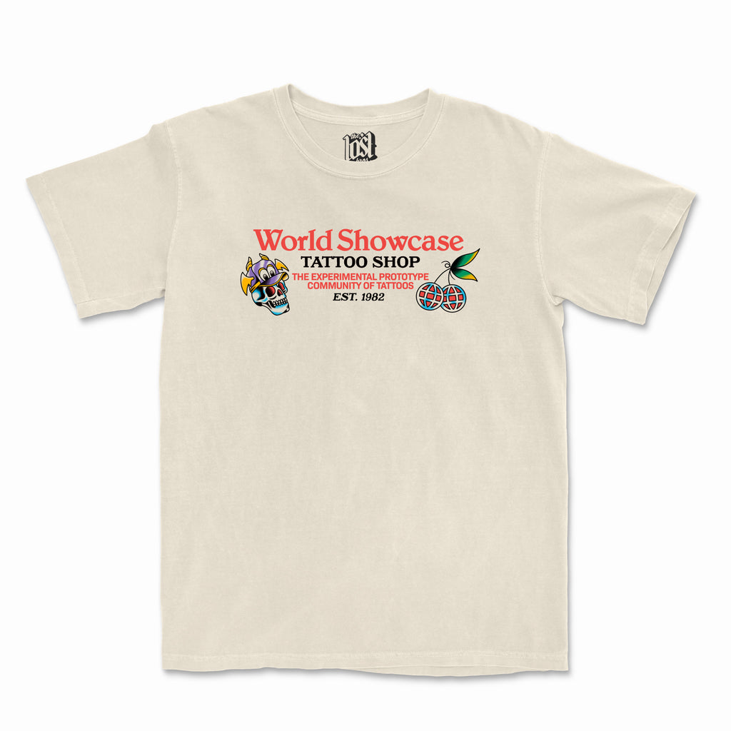 World Showcase Tattoo Shop Tee
