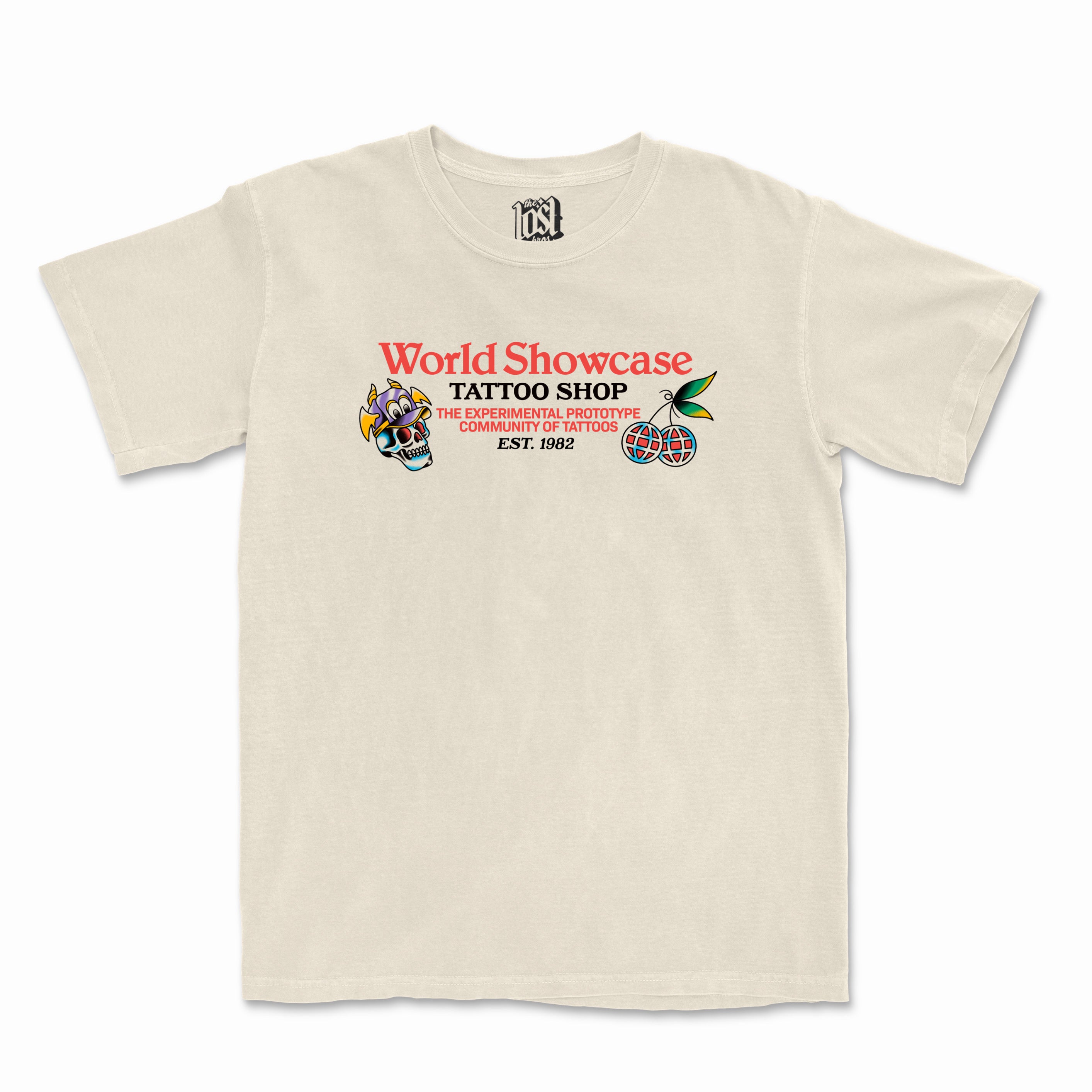 World Showcase Tattoo Shop Tee