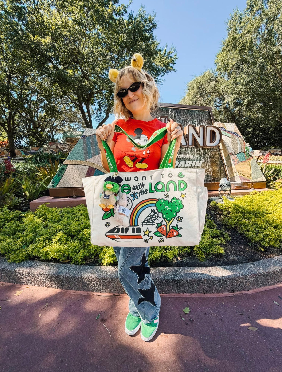 I Want To Live With The Land Tote - Supermarket Variant