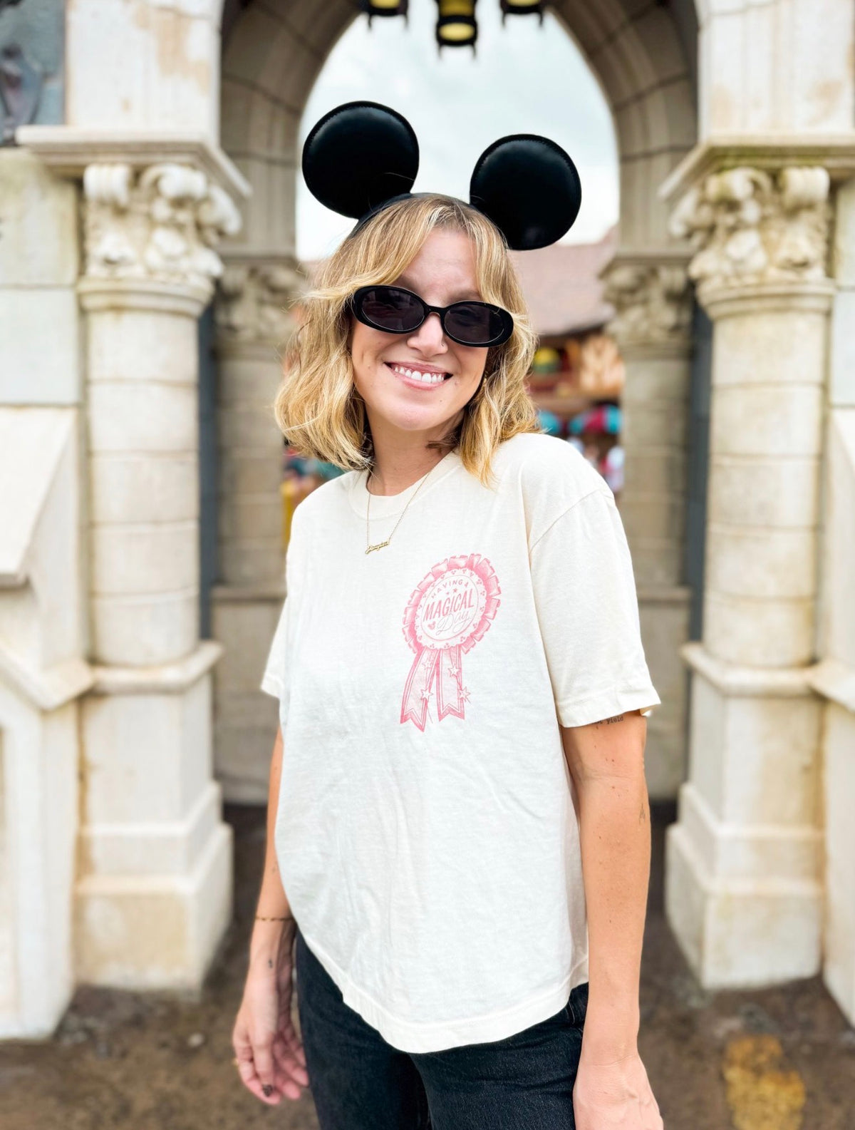 Having A Magical Day Crop Tee