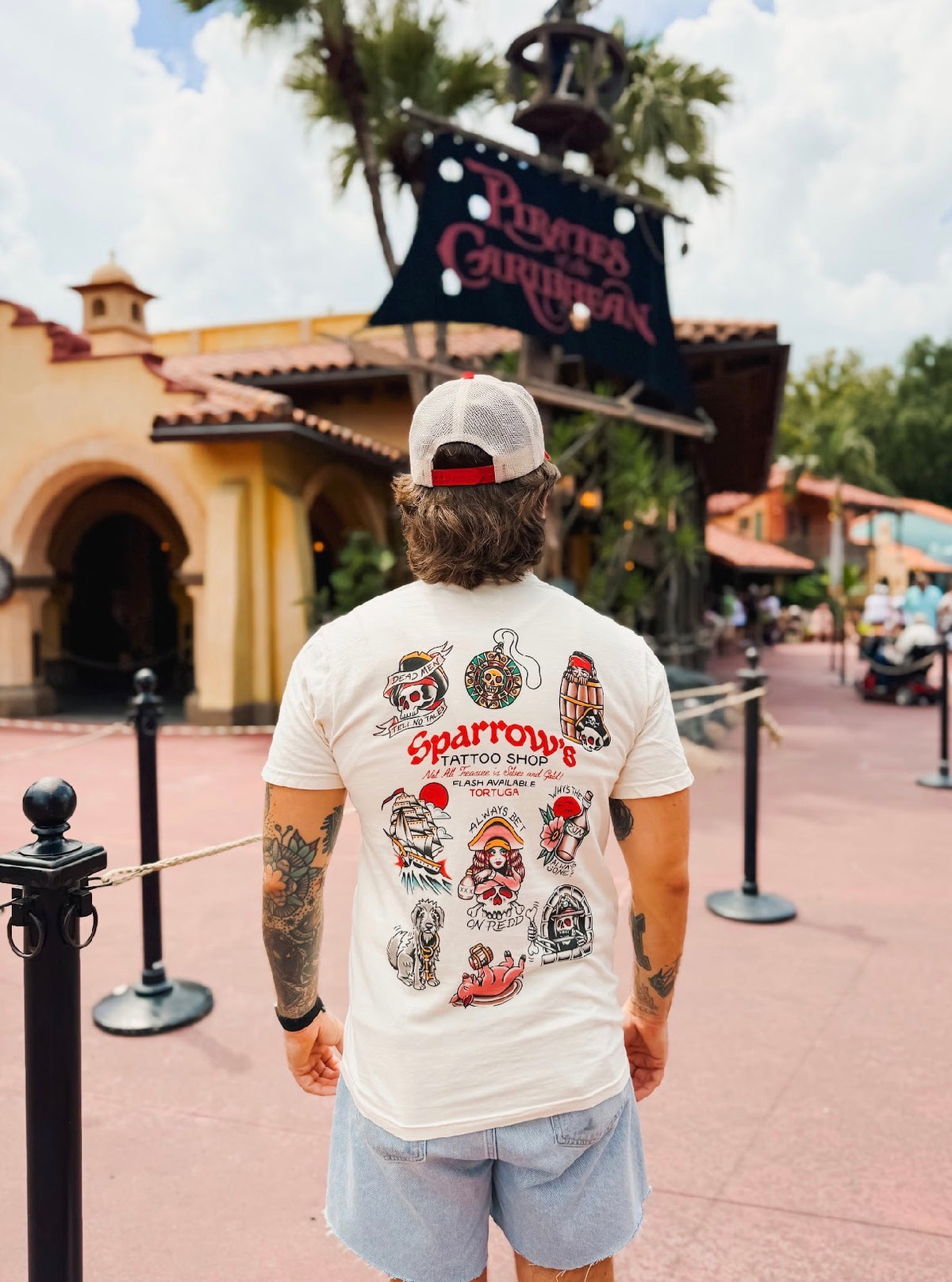 Sparrow’s Tattoo Shop Tee