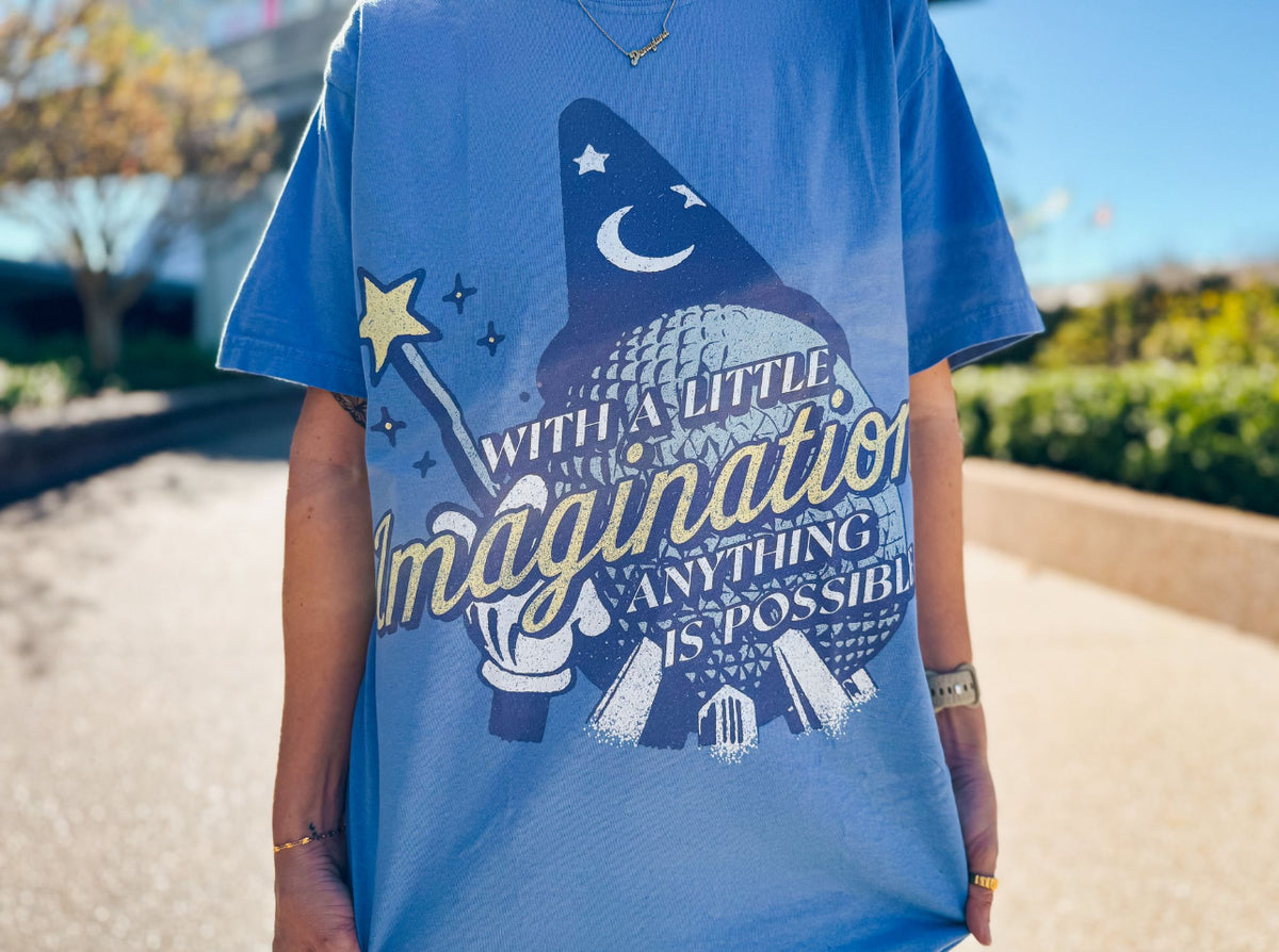 With A Little Imagination Tee