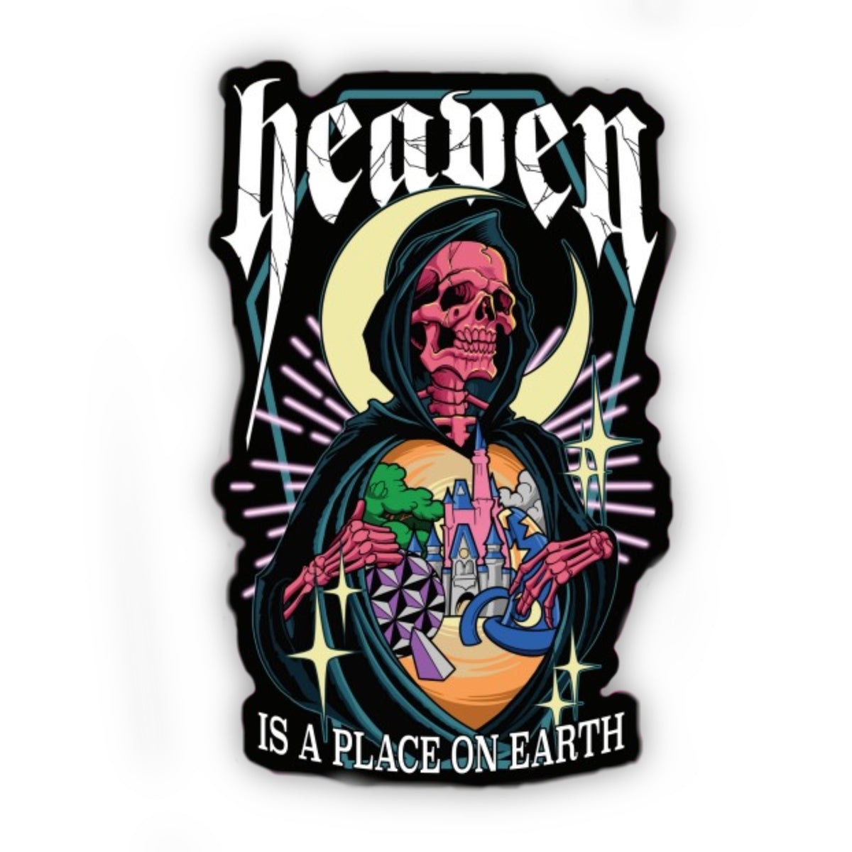 Heaven Is A Place On Earth Sticker