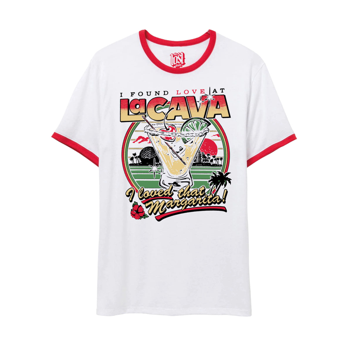 I Found Love At La Cava Ringer Tee