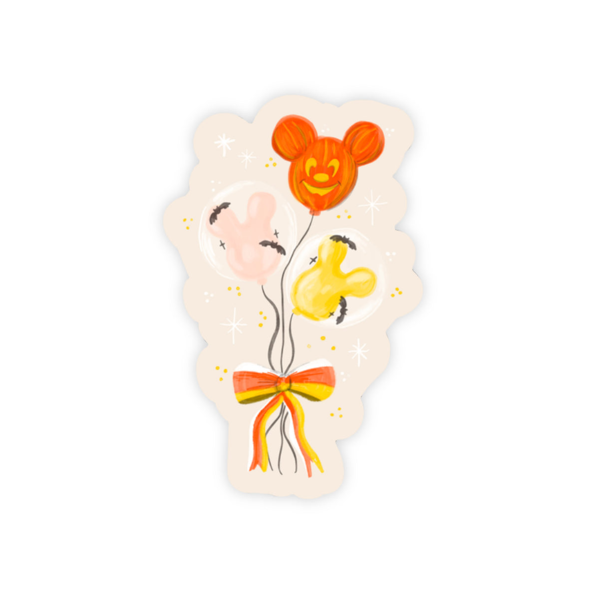 Tied With Magic Sticker - Halloween Variant