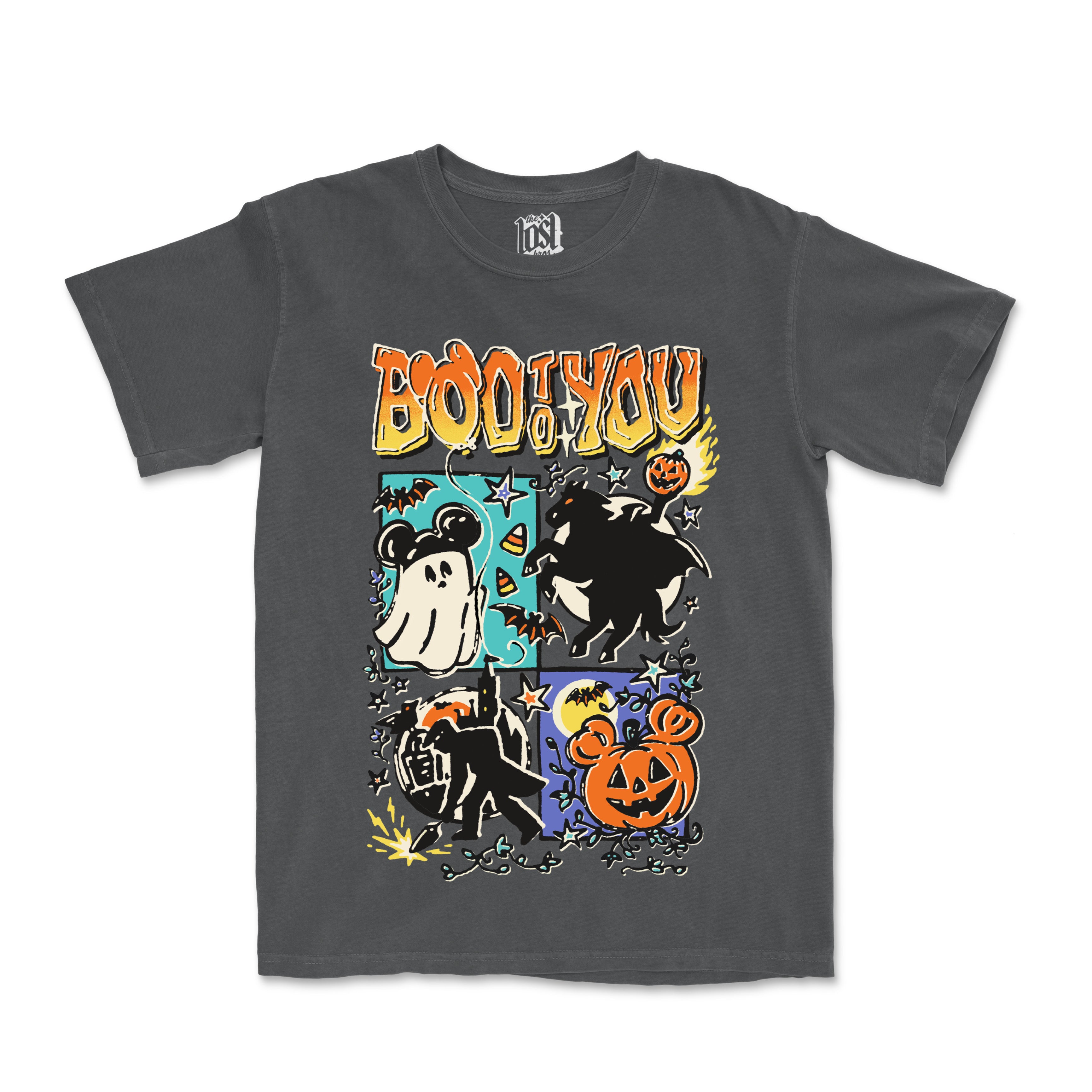 Boo To You Tee - Tombstone Gray Variant