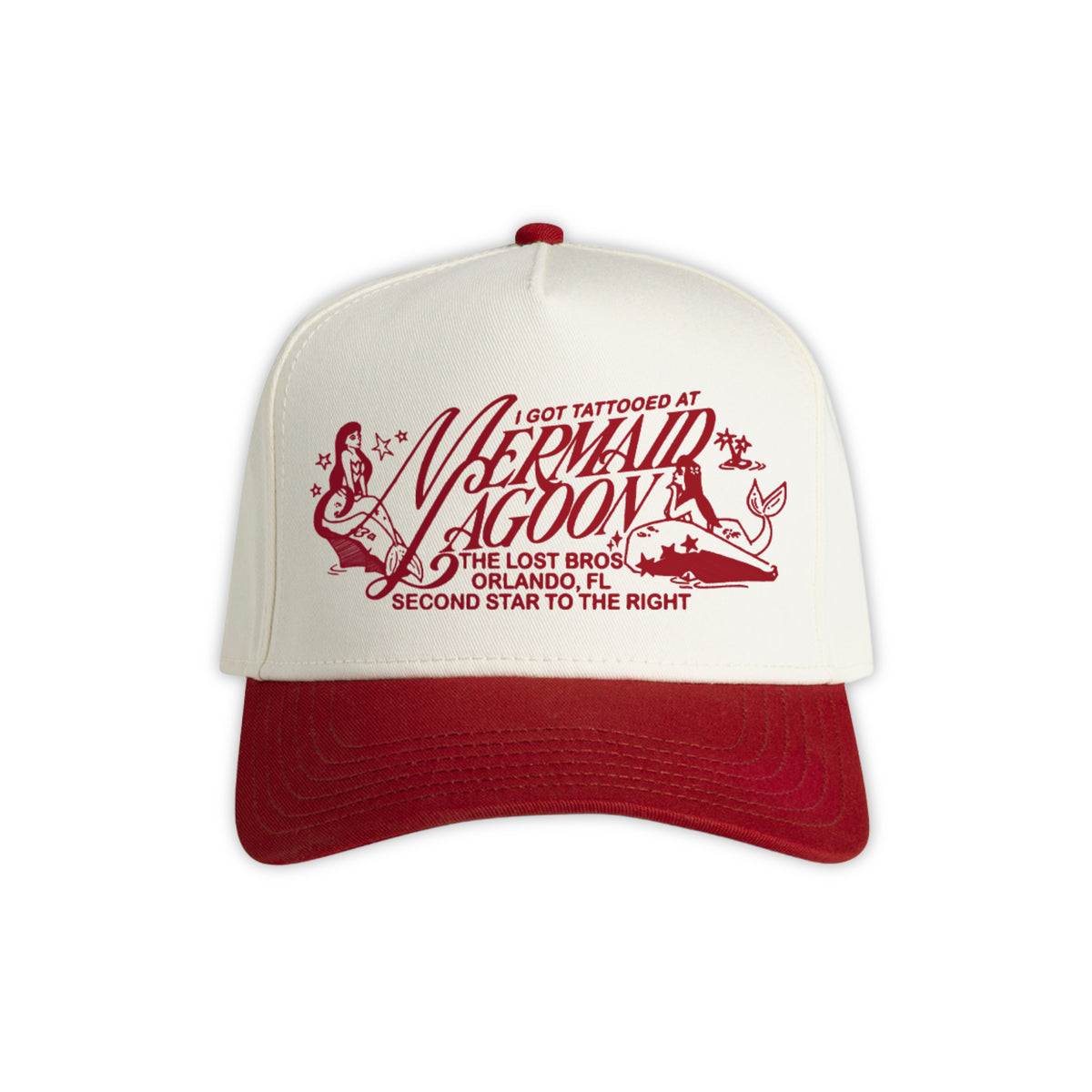 I Got Tattooed At Mermaid Lagoon Hat - Red Variant