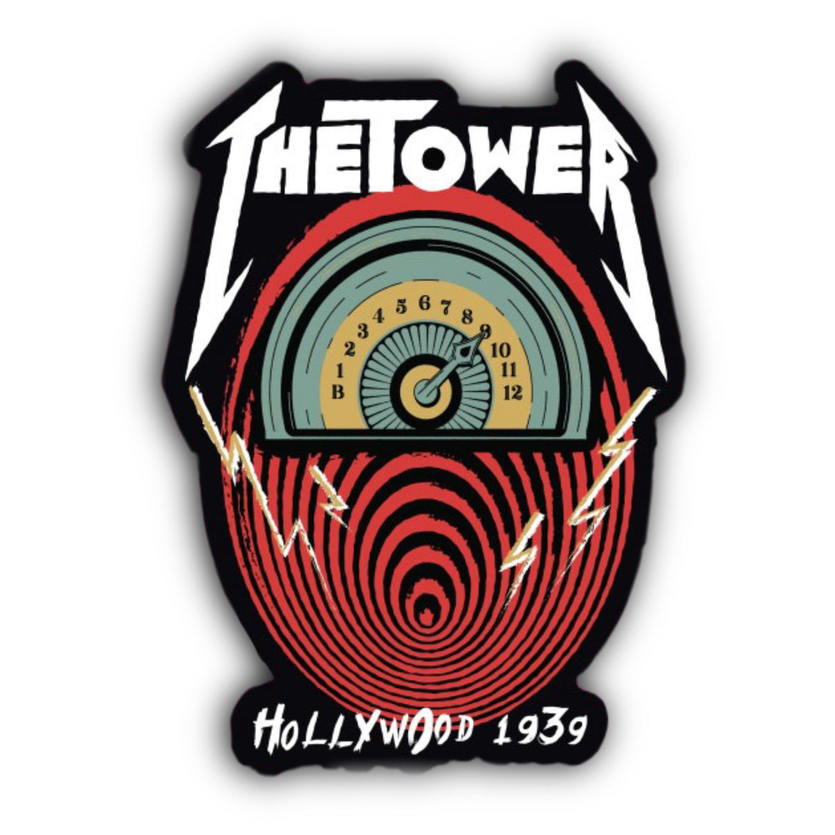 The Tower Tour Sticker