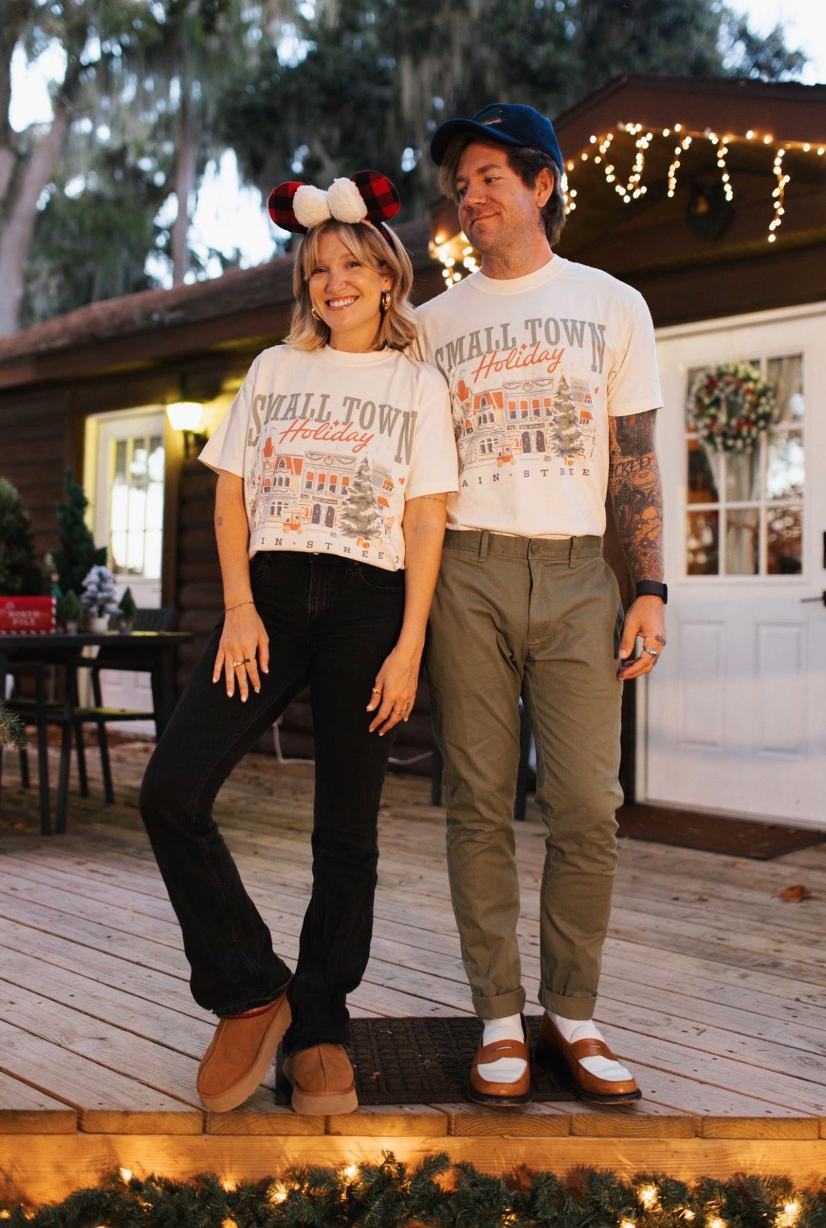 Small Town Holiday Tee