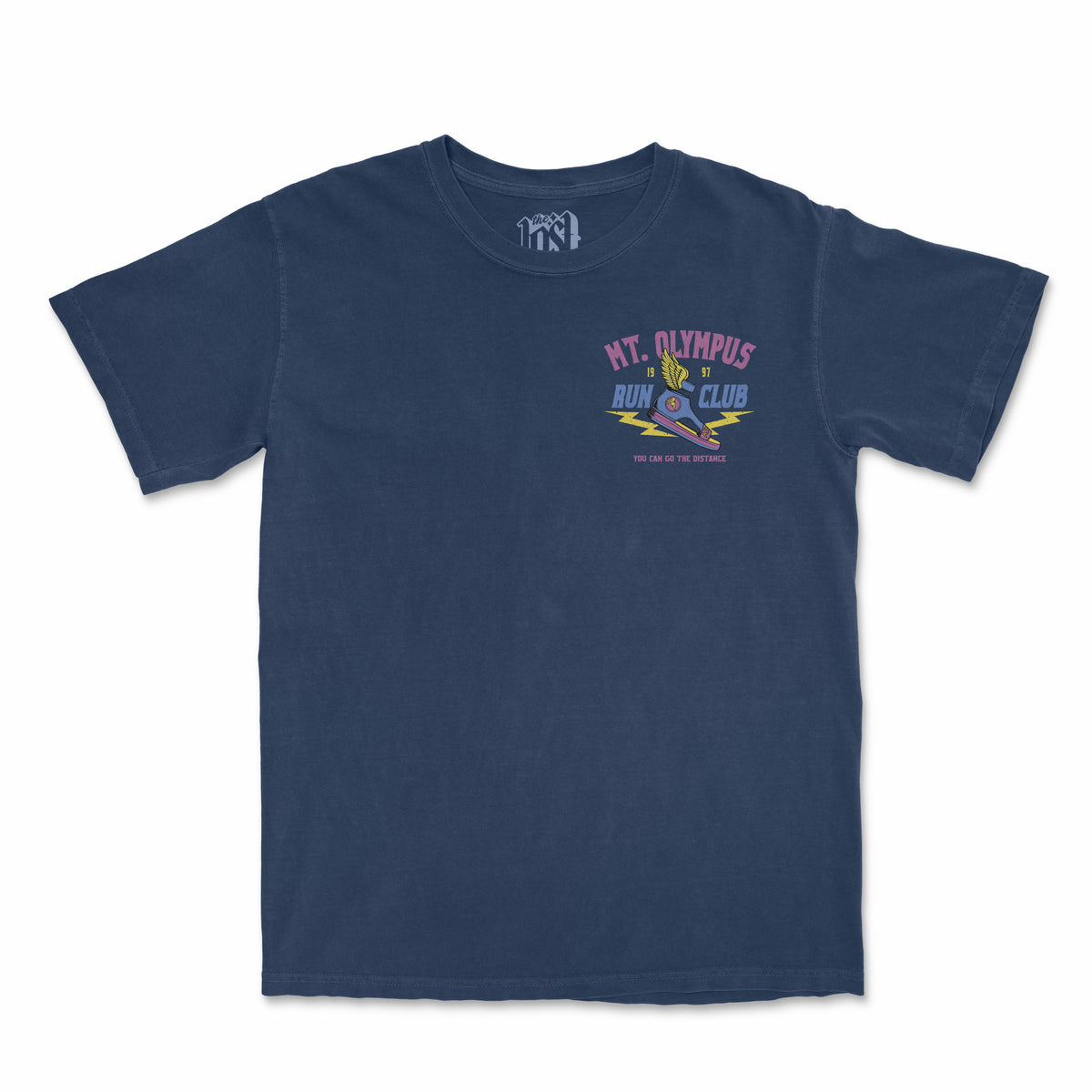 Mt. Olympus Run Club Tee - Navy