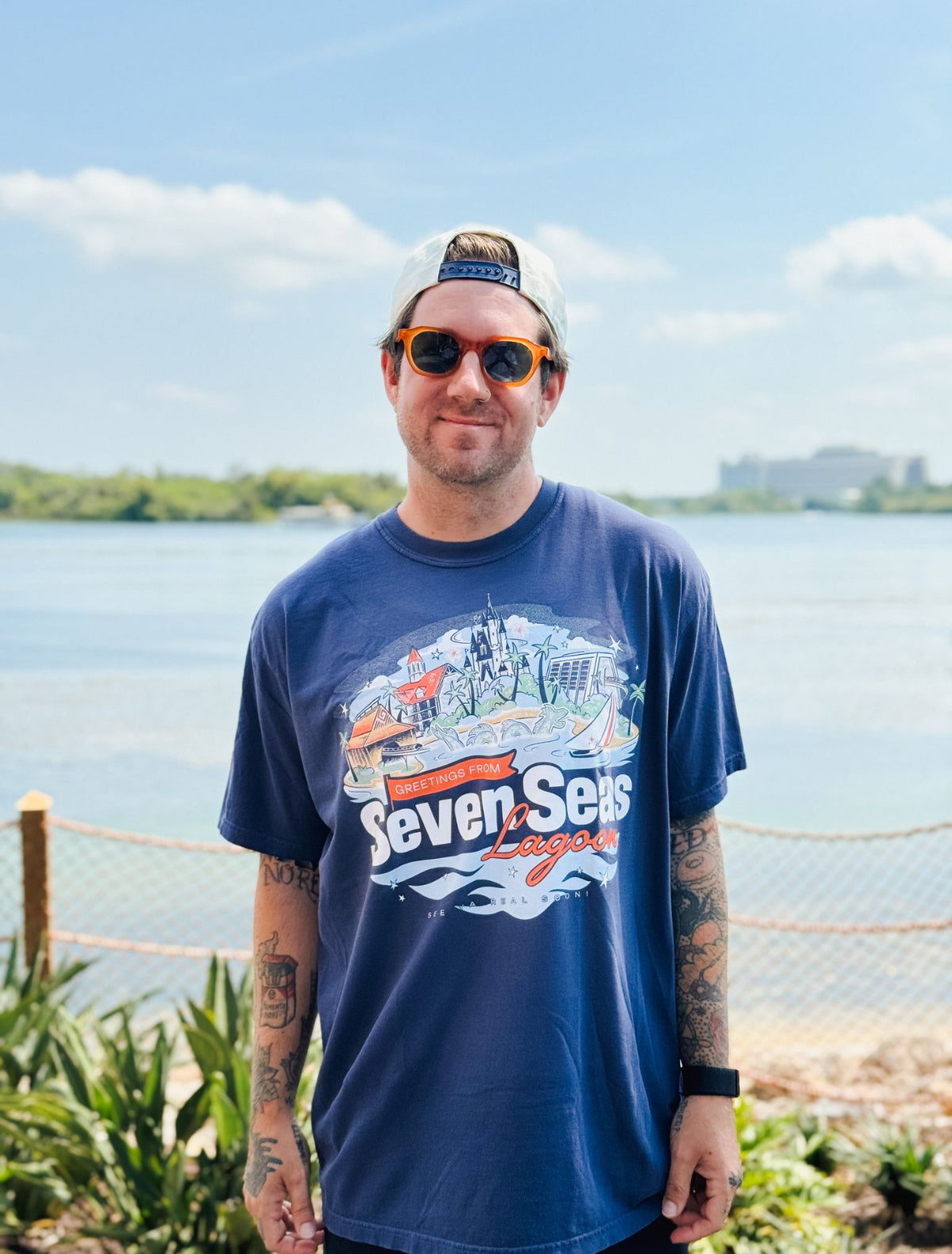 Greetings from 7 Seas Lagoon Tee