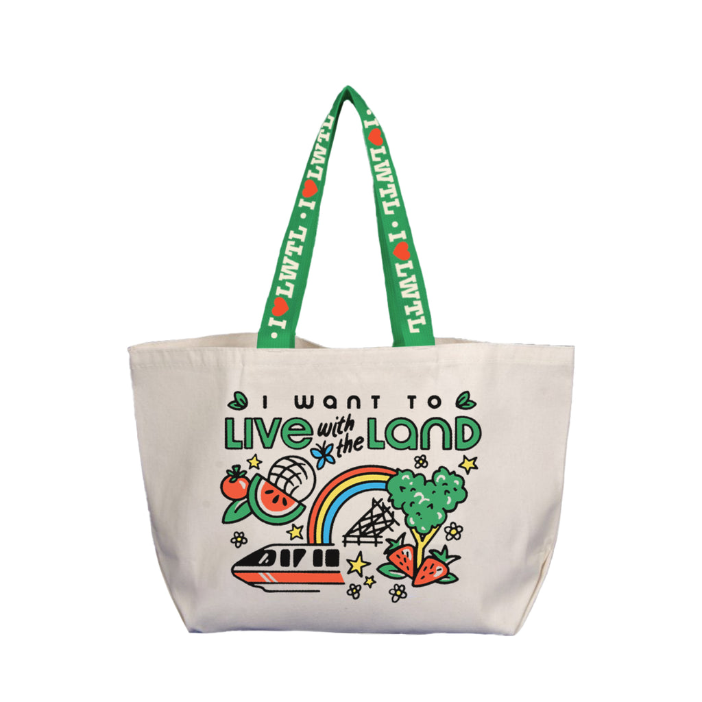 I Want To Live With The Land Tote - Supermarket Variant